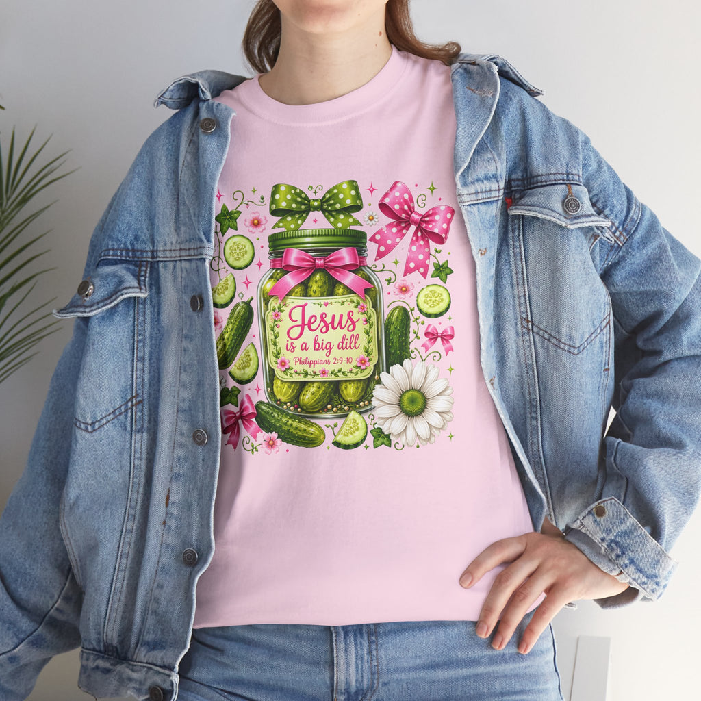 Jesus Is a Big Dill | Pickle Jar Faith Shirt | Cr8tive Designs
