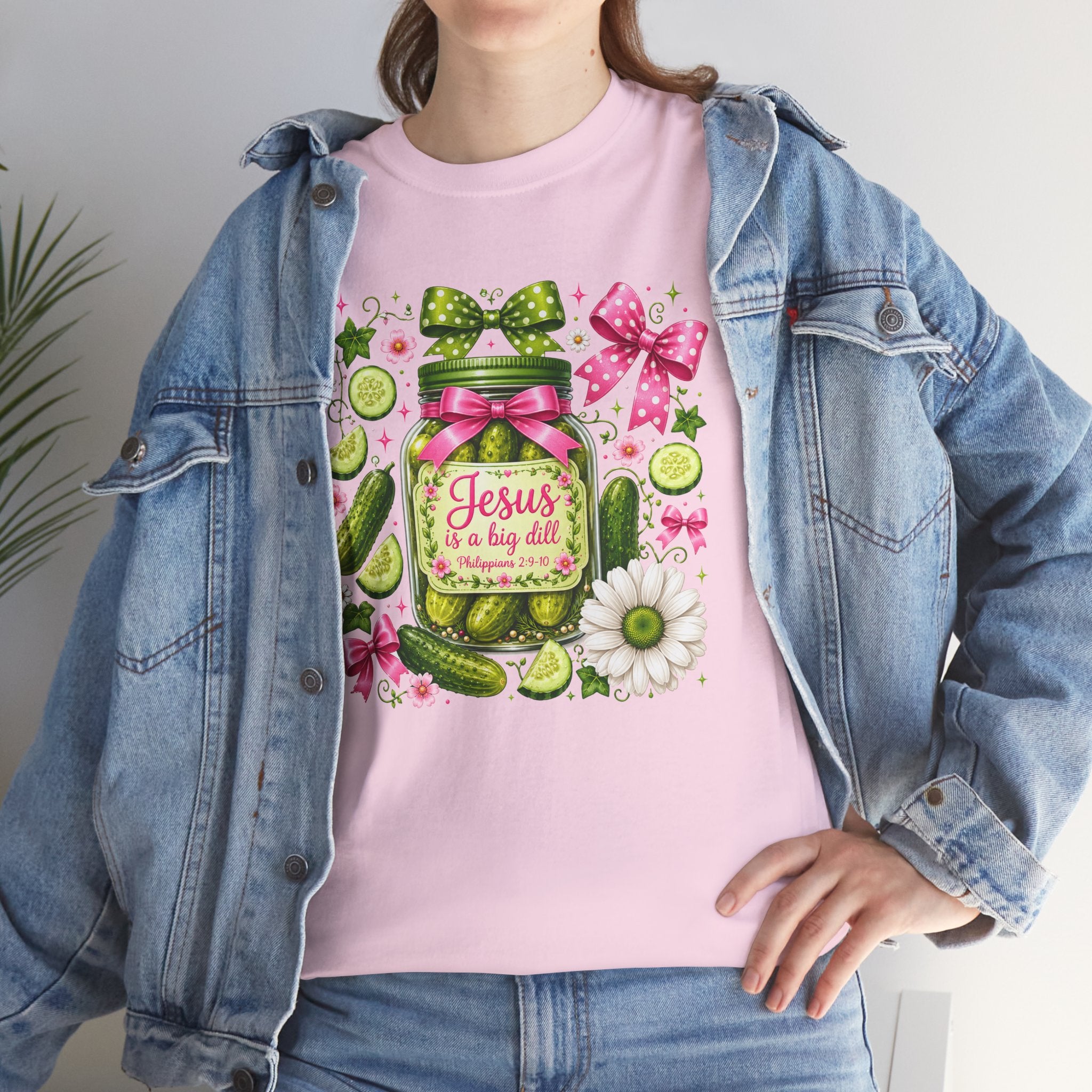 Jesus Is a Big Dill | Pickle Jar Faith Shirt | Cr8tive Designs