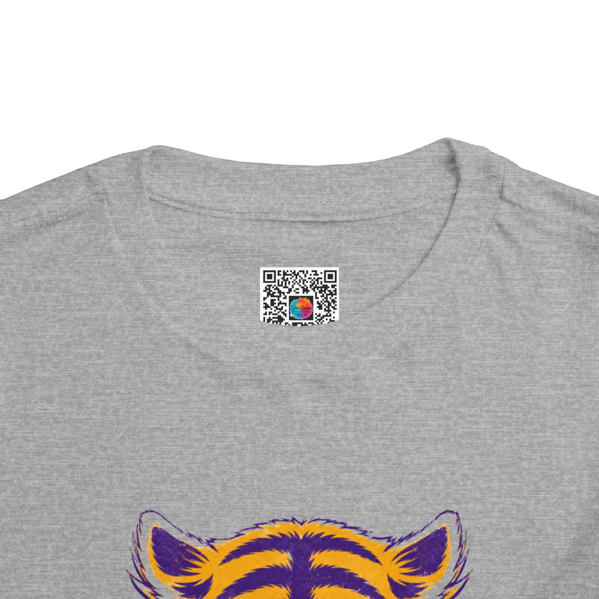 "Wildcats" Sunglasses Tiger Toddler T-Shirt | School Mascot Apparel | Cr8tive Designs