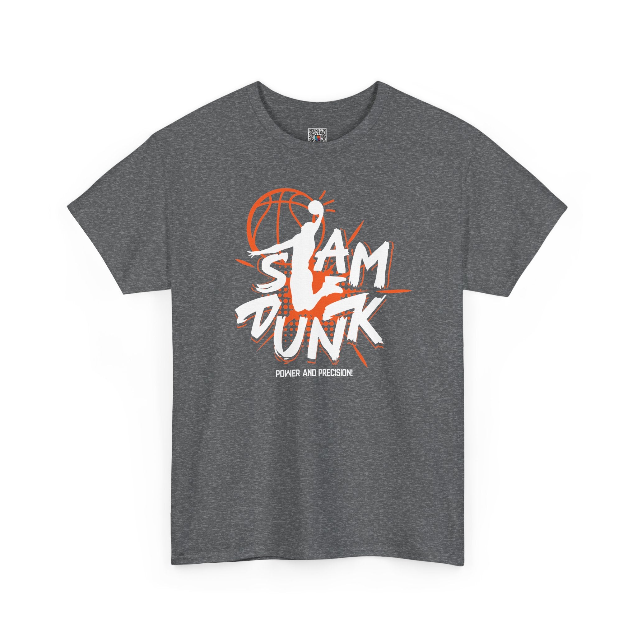 Slam Dunk Basketball | Bold Sports Graphic T-Shirt | Cr8tive Designs