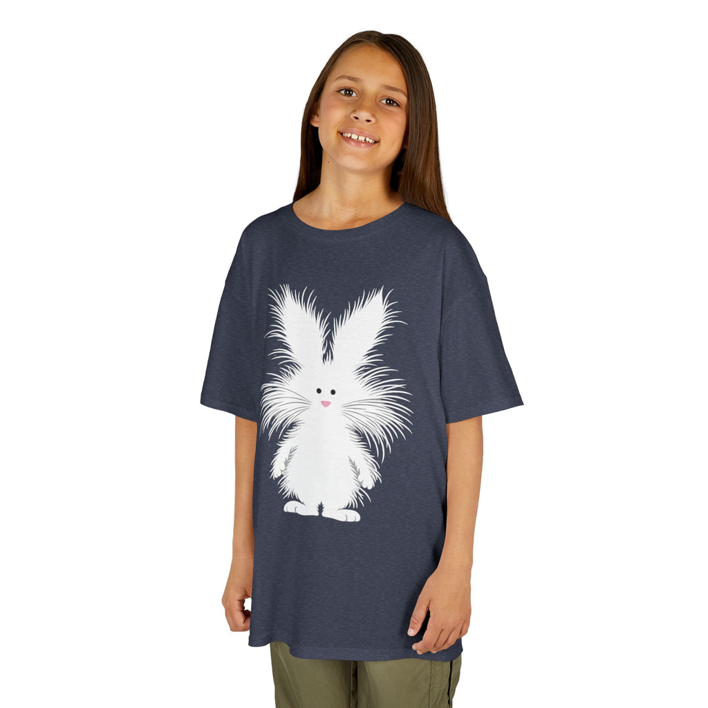 Fluffy White Bunny T-Shirt