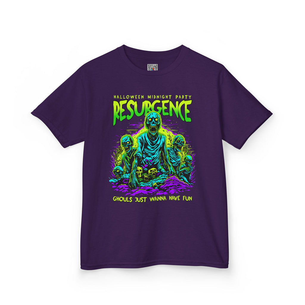 Kids Tee | Neon Zombie "Resurgence" Graphic Shirt | Cr8tive Designs
