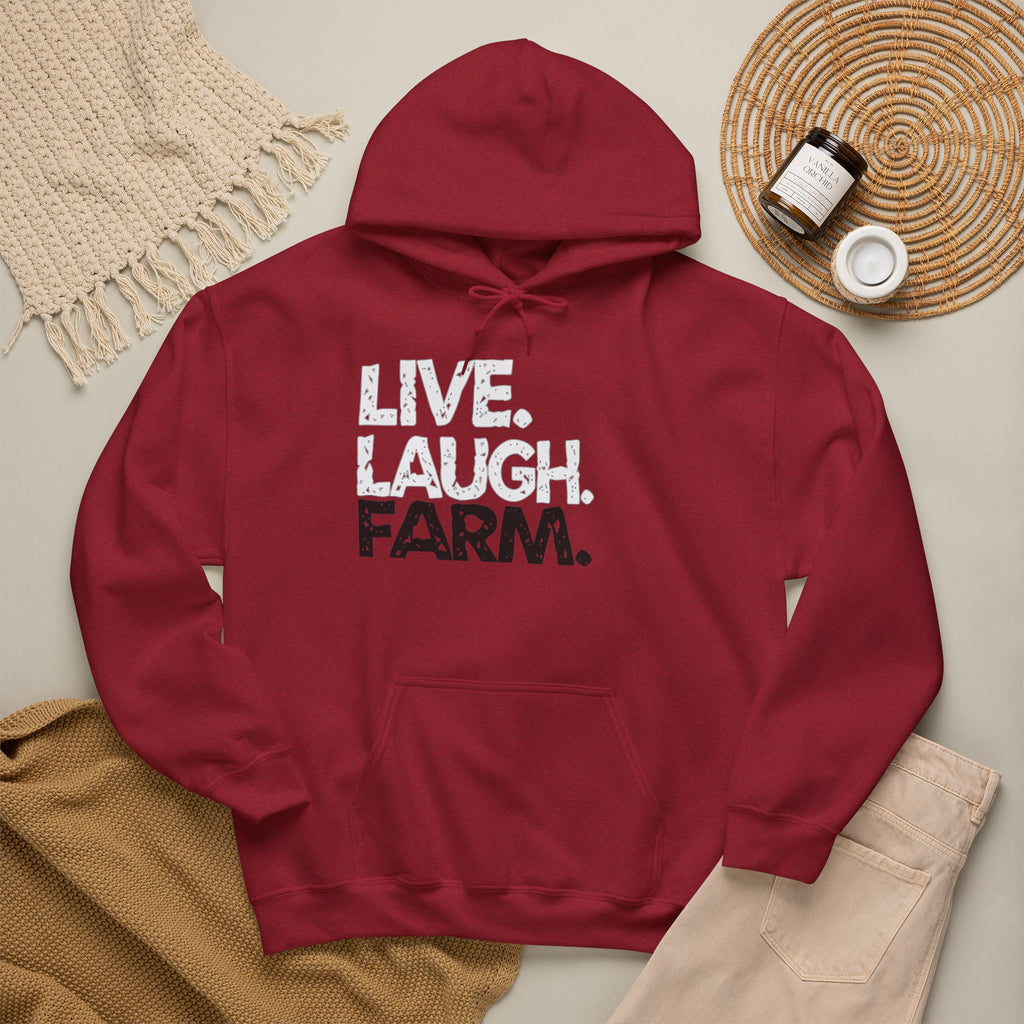 Live Laugh Farm Hoodie | Cr8tive Designs