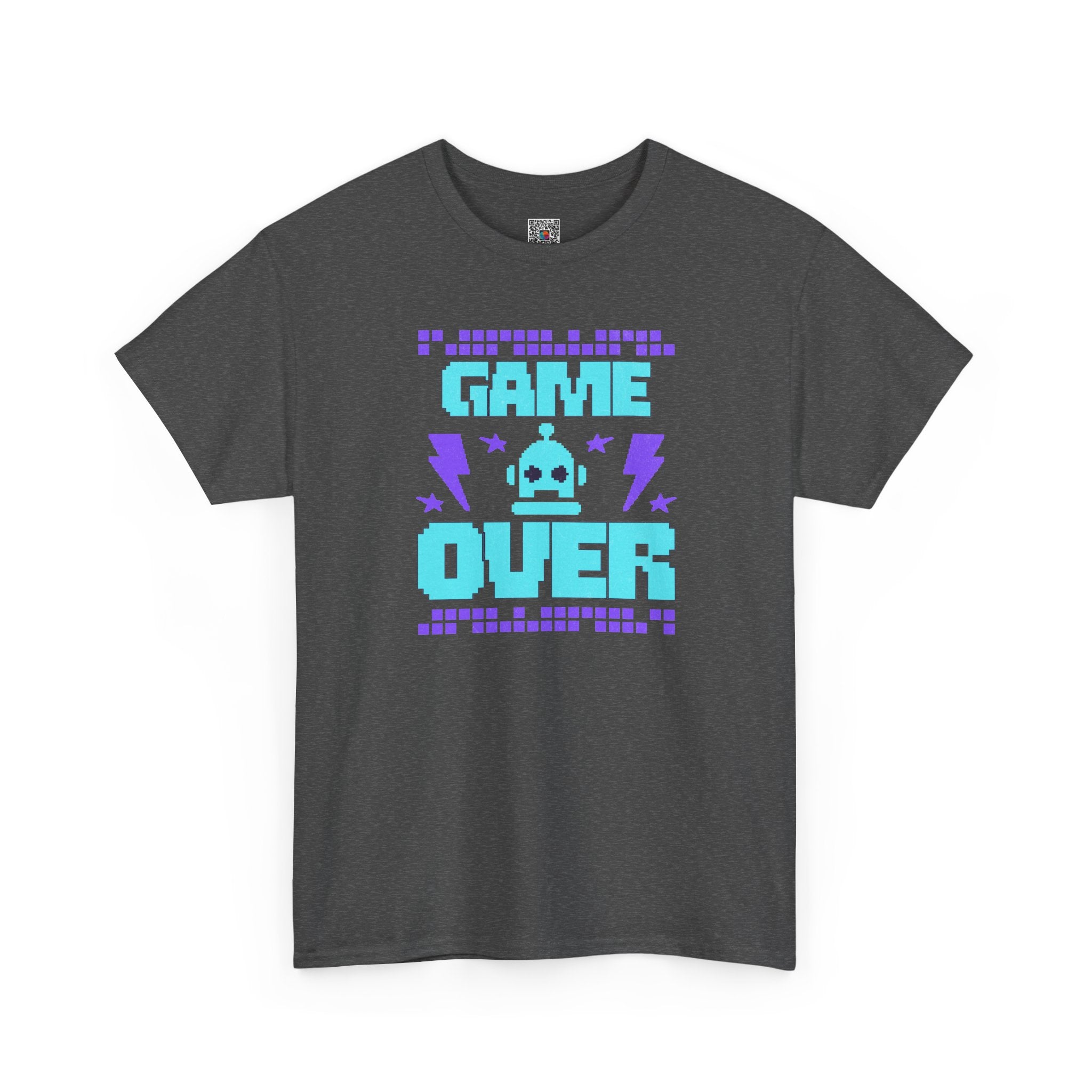 Game Over T-Shirt | Vintage Arcade Gamer Design | Cr8tive Designs