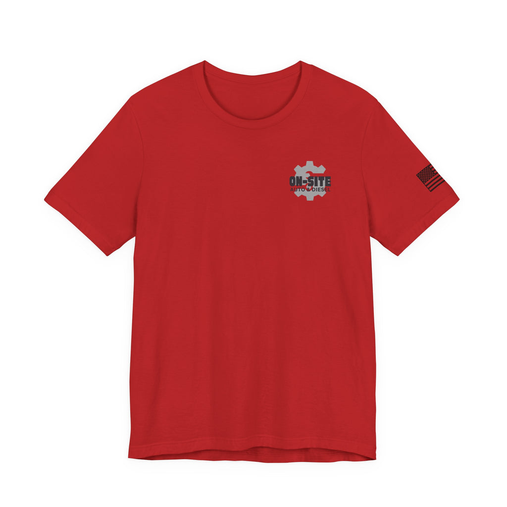 On-Site Auto & Diesel Crew Tee | Cr8tive Designs.