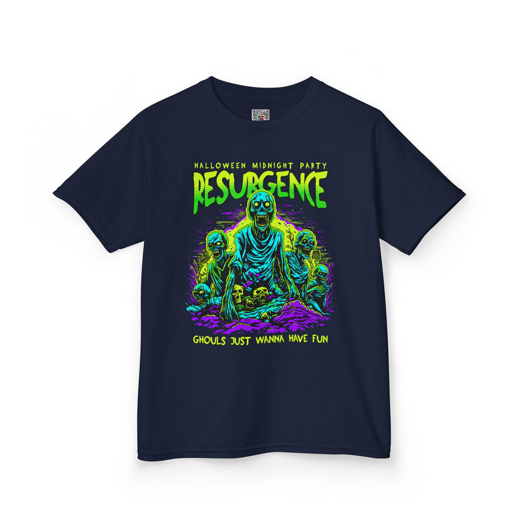 Kids Tee | Neon Zombie "Resurgence" Graphic Shirt | Cr8tive Designs