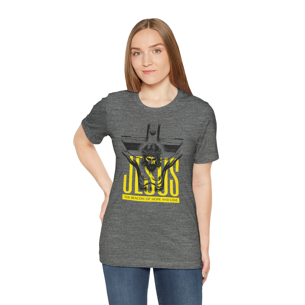 Jesus Crucifix Tee | Christian Graphic T‑Shirt | Cr8tive Designs