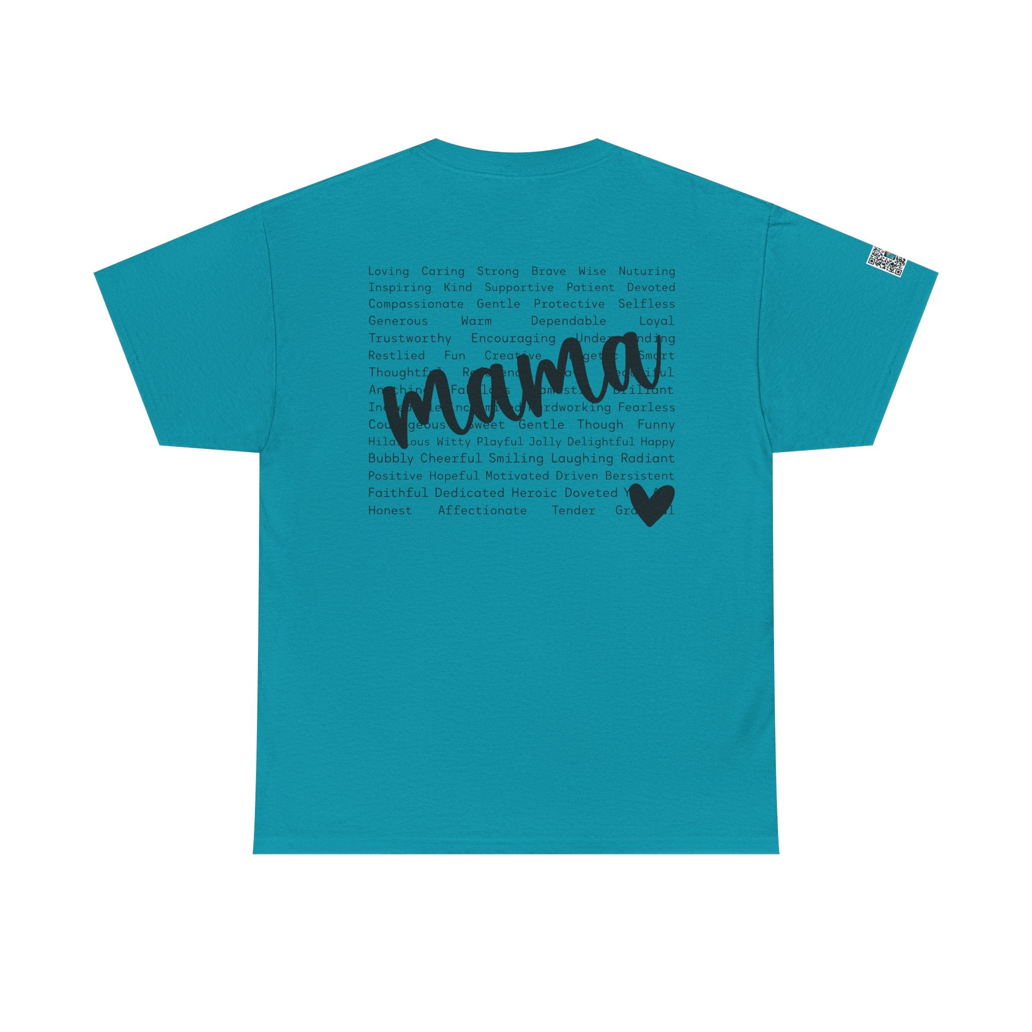 Mama Script Tee – Inspirational Motherhood Shirt, Soft Minimalist Mom Graphic T-Shirt | Cr8tive Designs