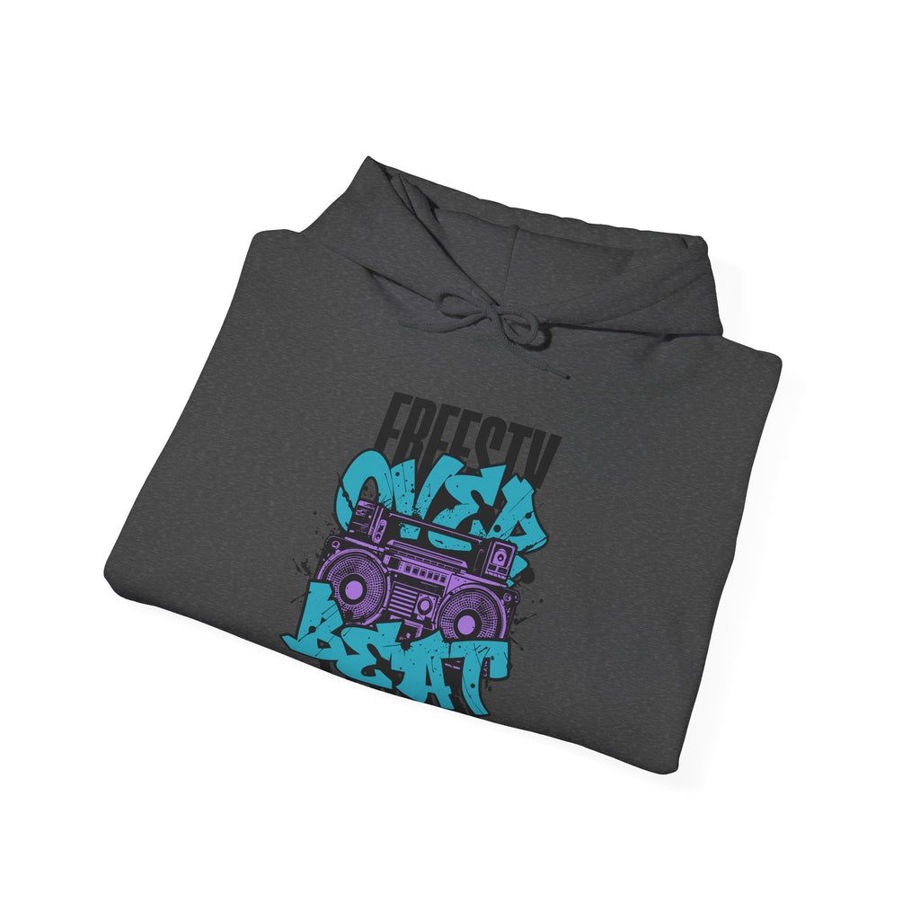 Freestyle Beat Flowin’ | Retro Hip-Hop Hoodie | Cr8tive Designs
