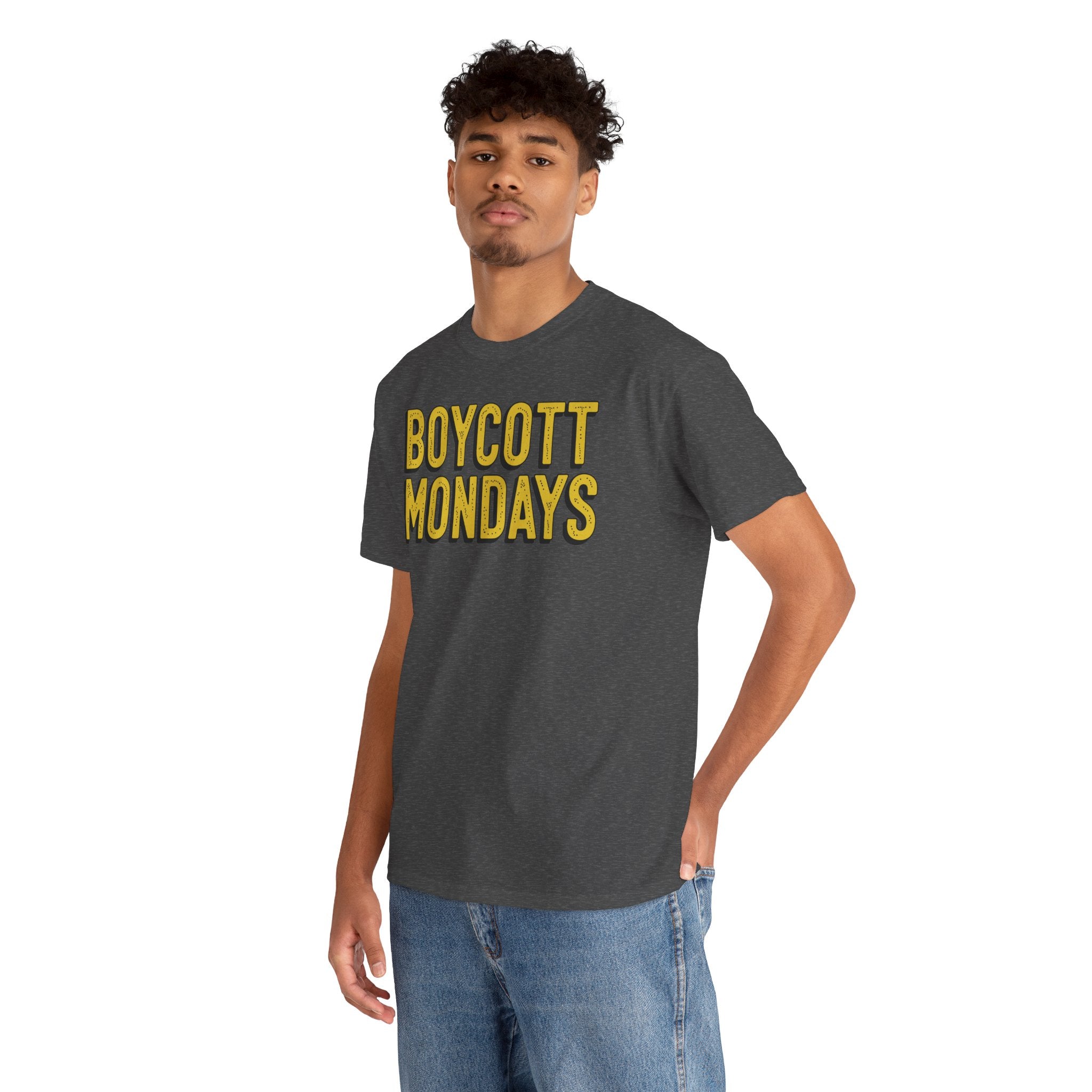 Boycott Mondays – Funny Relatable Work Humor T-Shirt | Cr8tive Designs