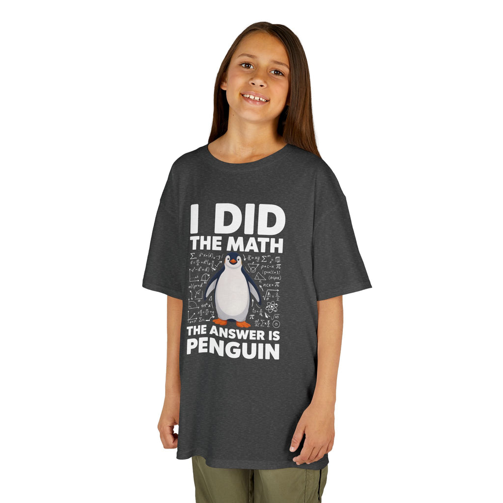 I Did the Math—The Answer Is Penguin | Funny Penguin Math T-Shirt | Cr8tive Designs