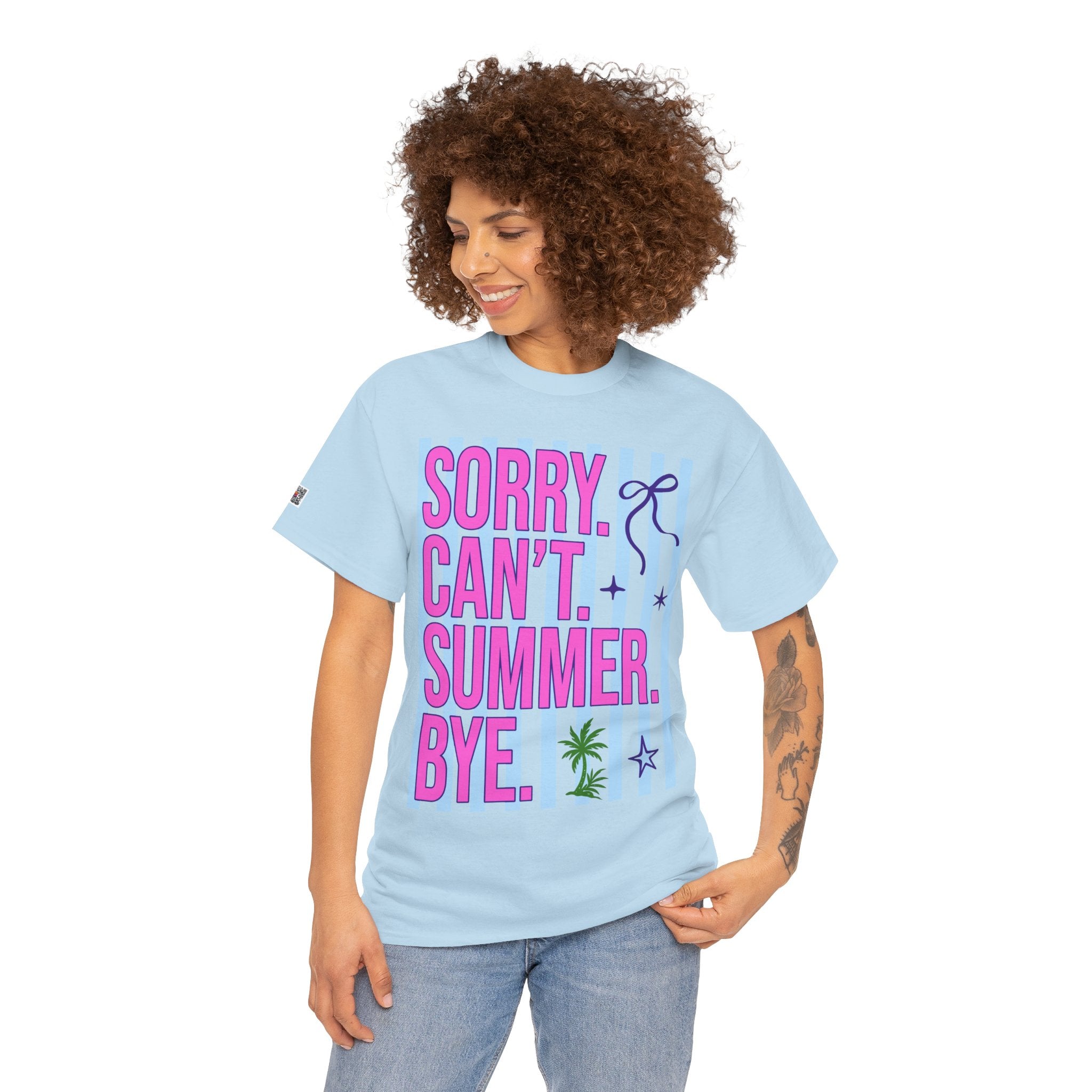 SORRY CAN’T SUMMER BYE T-SHIRT | FUNNY TEACHER SUMMER SHIRT | LAST DAY OF SCHOOL SHIRT | CR8TIVE DESIGNS
