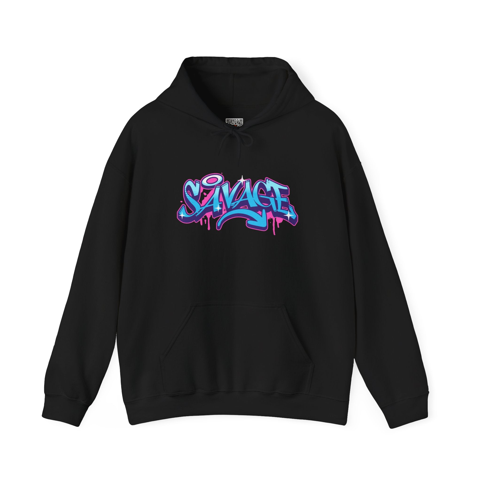 Savage | Colorful Graffiti Streetwear Hoodie | Cr8tive Designs