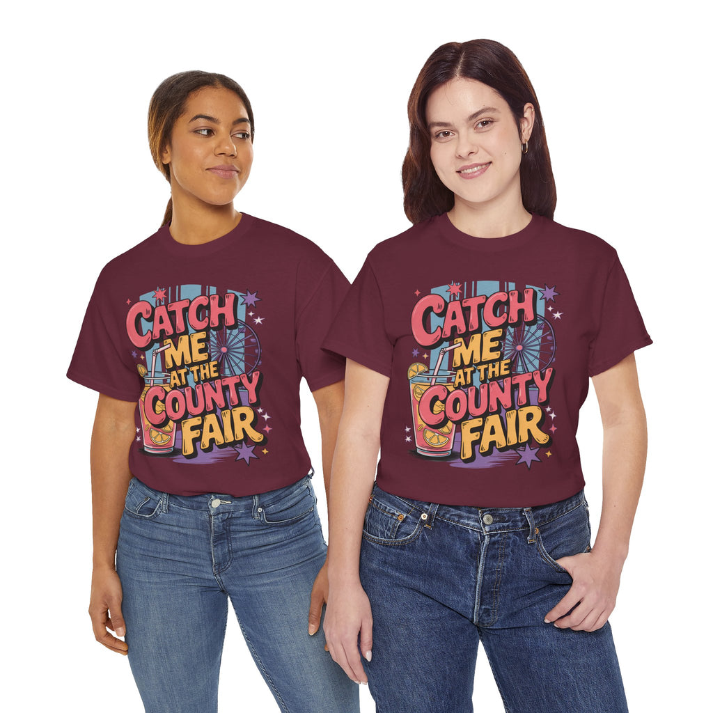 Catch Me at the County Fair | Retro Fair Graphic Tee | Cr8tive Designs