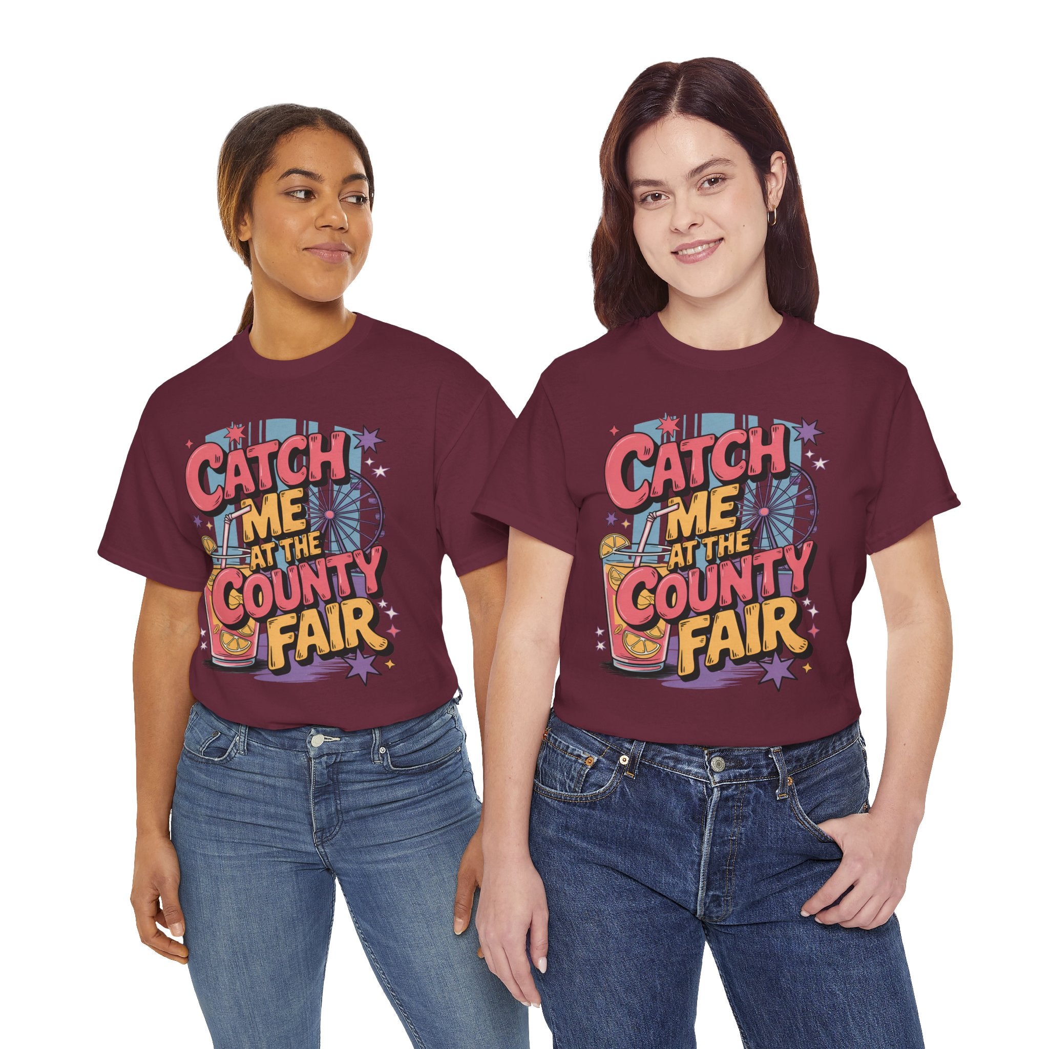 Catch Me at the County Fair | Retro Fair Graphic Tee | Cr8tive Designs