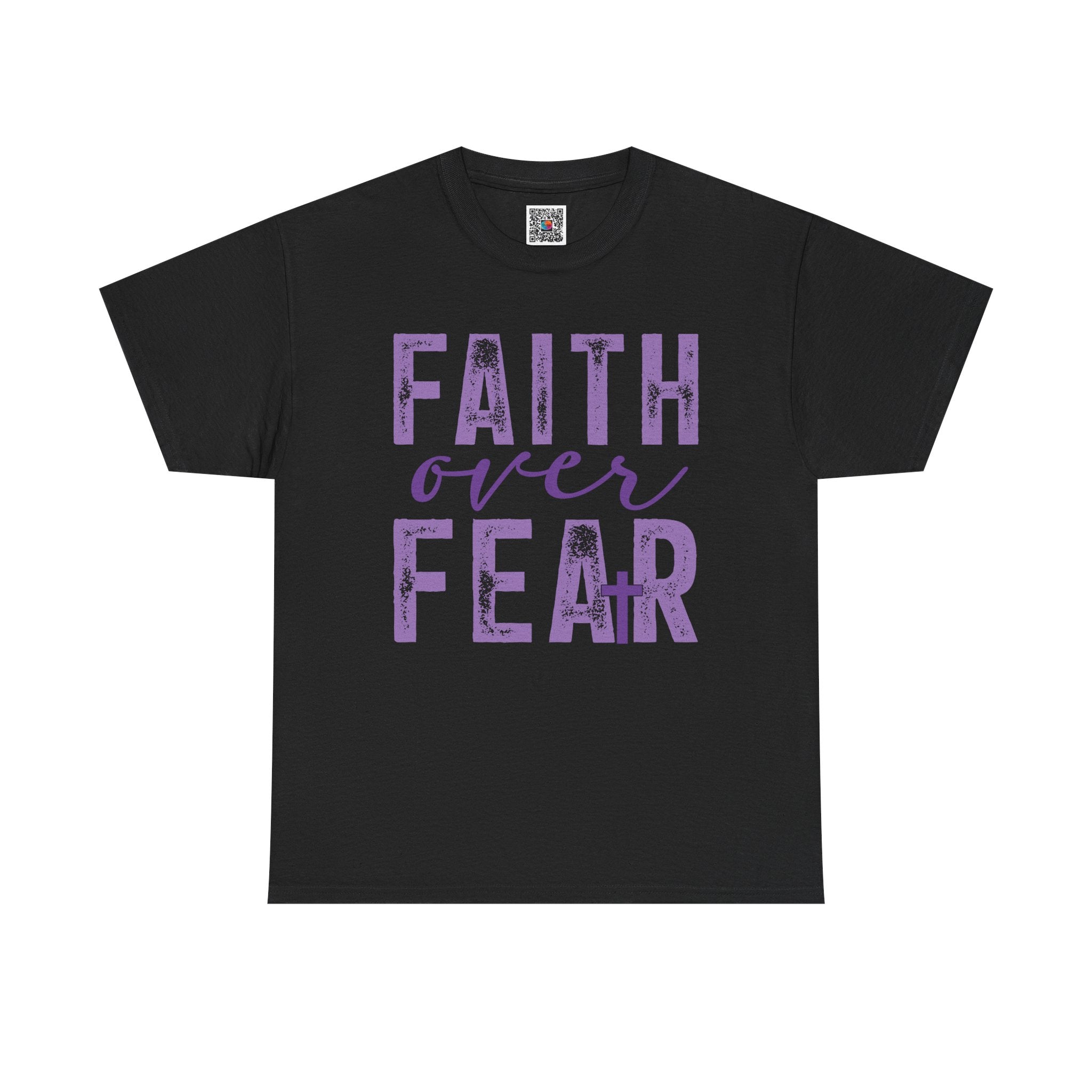 Faith Over Fear – Inspirational Christian Faith T-Shirt | Cr8tive Designs