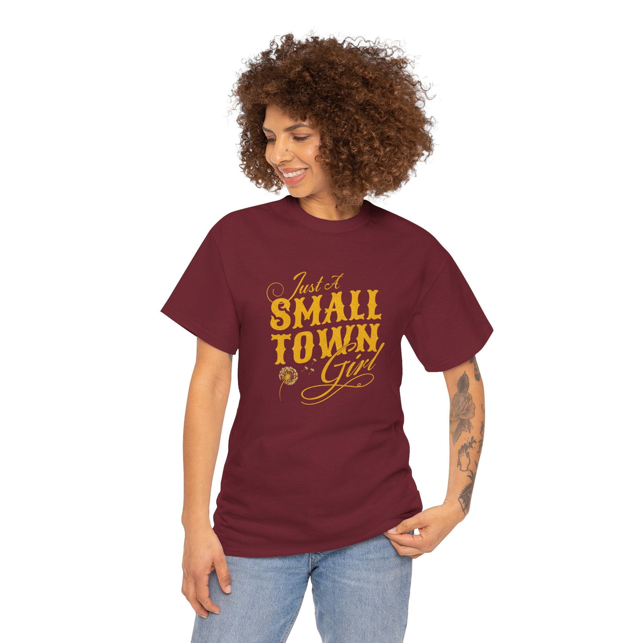 Just a Small Town Girl | Rustic Country Graphic Tee | Cr8tive Designs