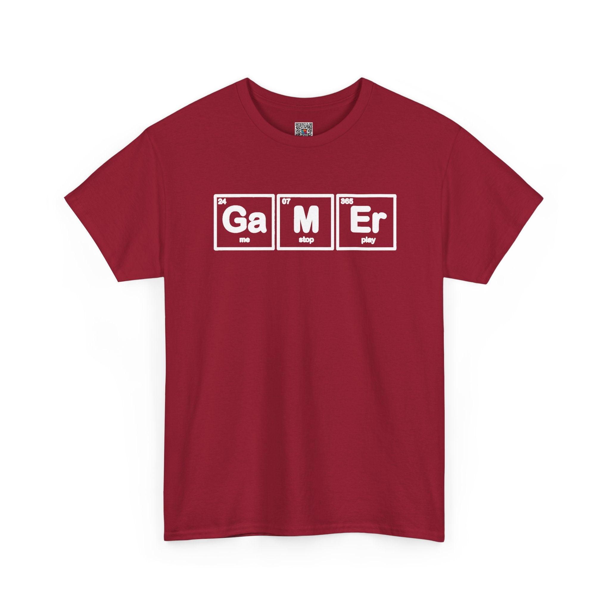 Gamer T-Shirt | Periodic Table Gaming Design | Cr8tive Designs
