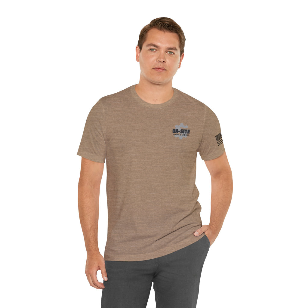 On-Site Auto & Diesel Crew Tee | Cr8tive Designs.