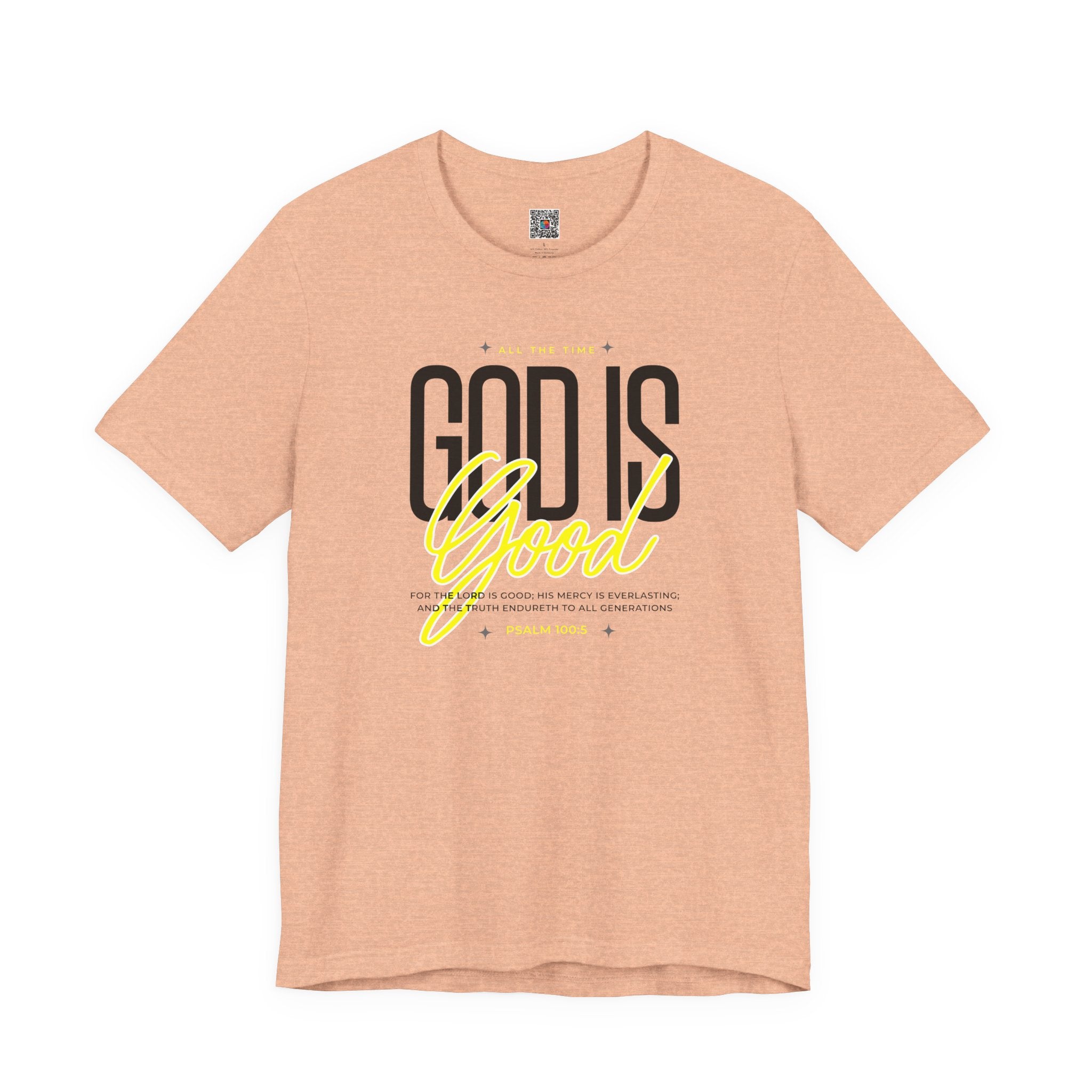 God Is Good T-Shirt | Inspirational Christian Faith Tee | Cr8tive Designs