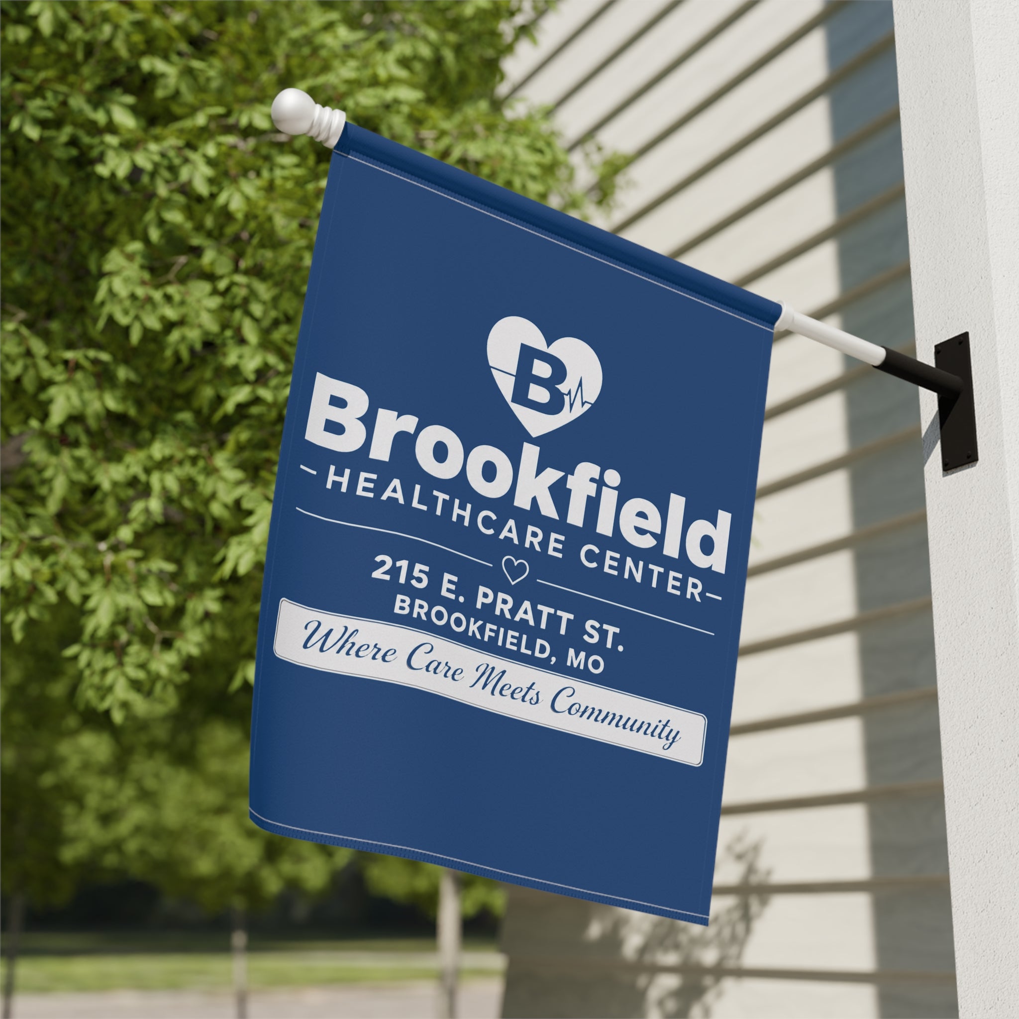Brookfield Health Care Center Garden Flag