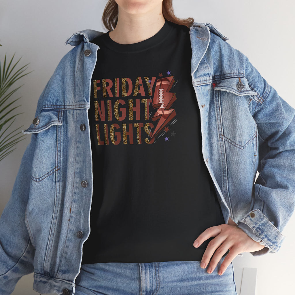 Friday Night Lights Football Tee | Game Day Sports T-Shirt | Cr8tive Designs