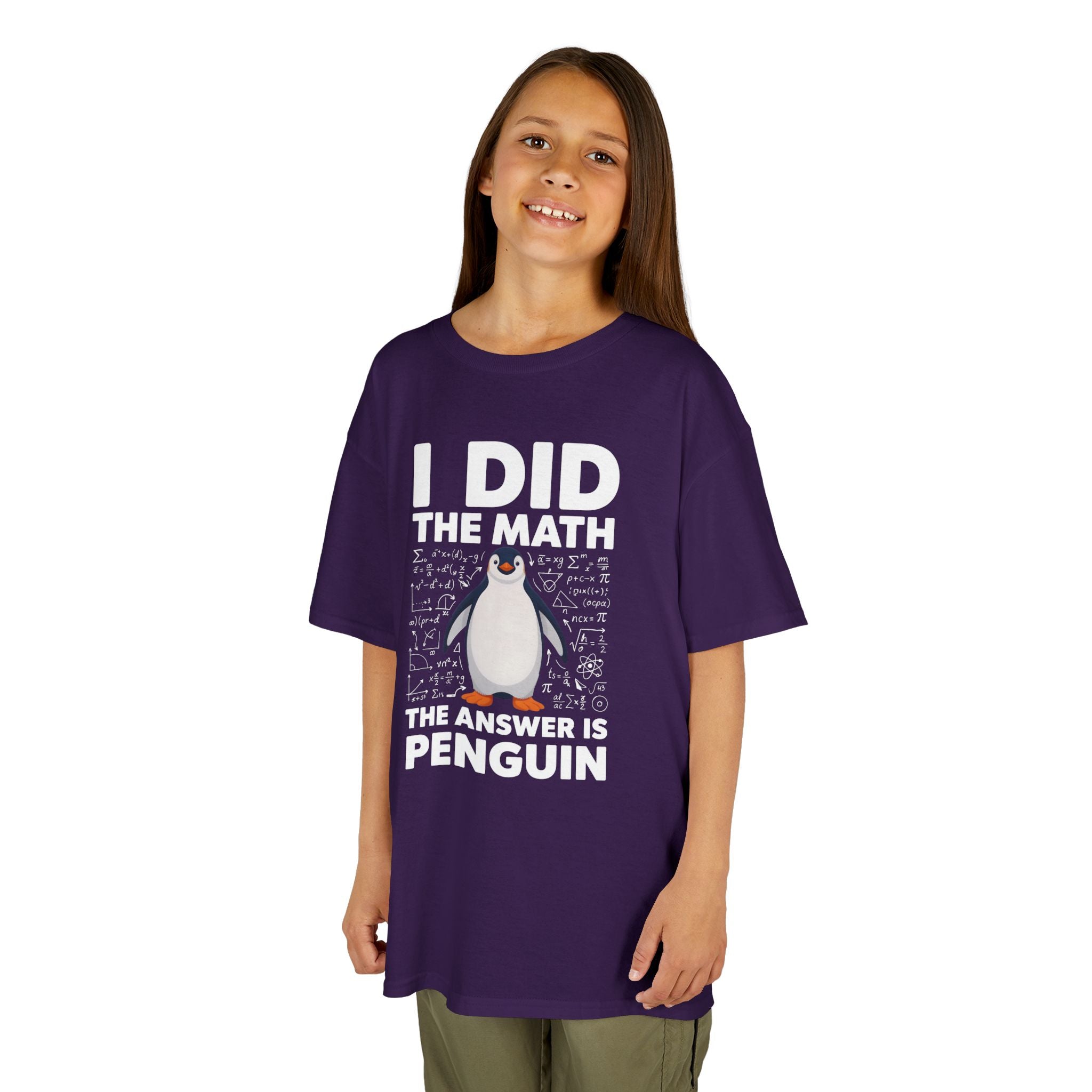 I Did the Math—The Answer Is Penguin | Funny Penguin Math T-Shirt | Cr8tive Designs