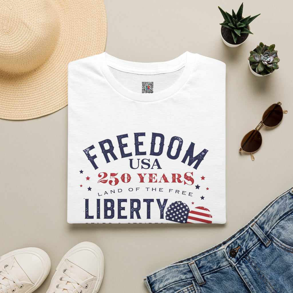 Freedom Liberty America | Patriotic Typography Design | Cr8tive Designs