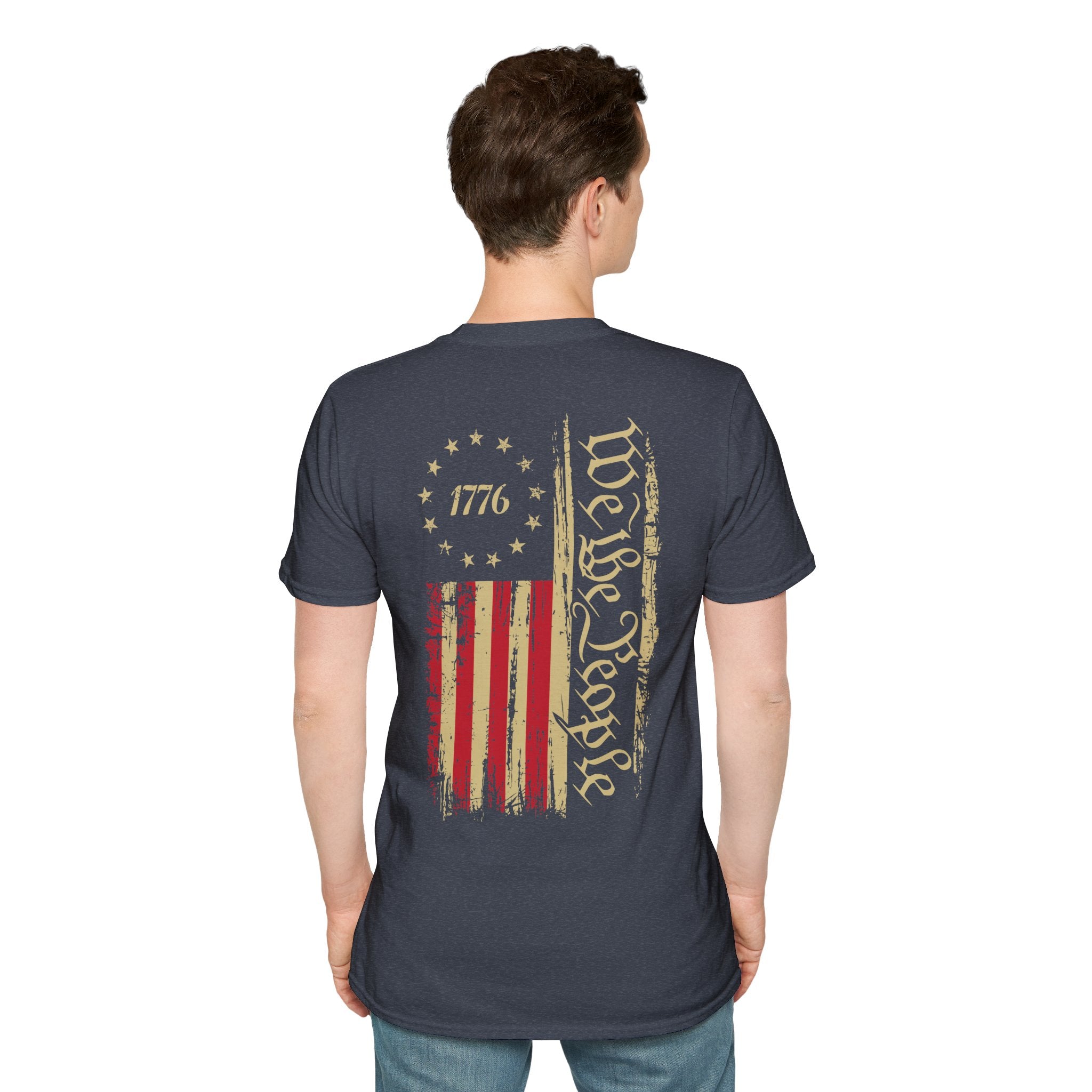 1776 We The People Flag | Vintage Patriotic American Design | Cr8tive Designs