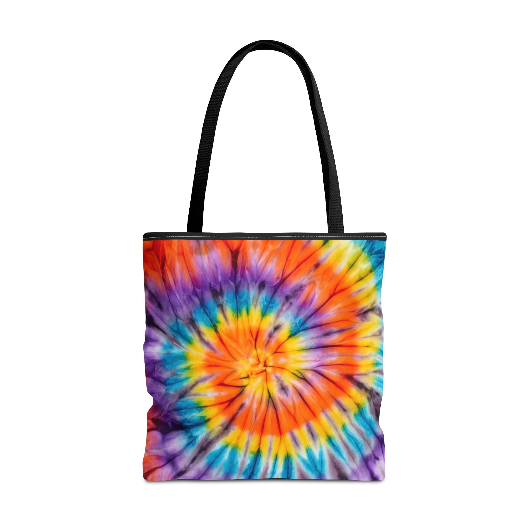 Tie Dye Swirl | Bright Rainbow Tote Bag | Cr8tive Designs