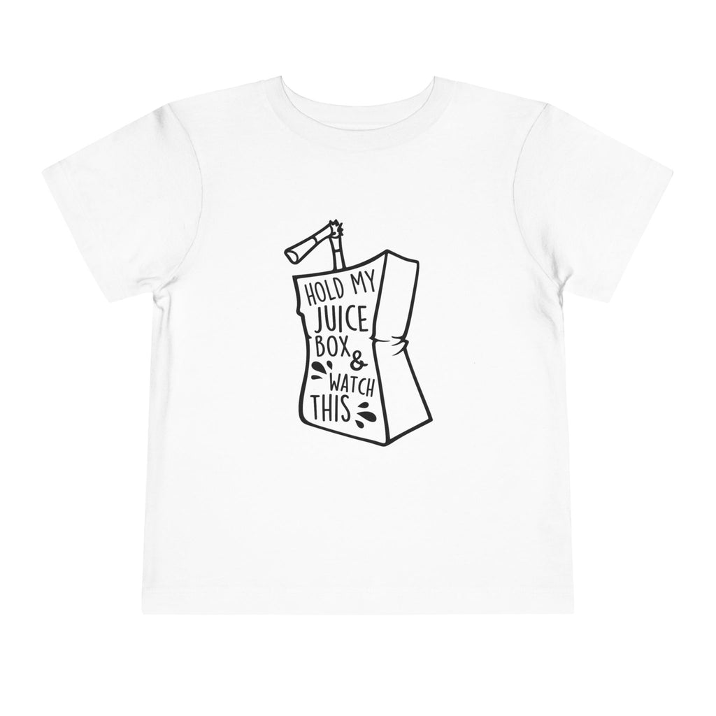 Hold My Juice Box and Watch This Youth Tee | Funny Kids Graphic T-Shirt | Cr8tive Designs