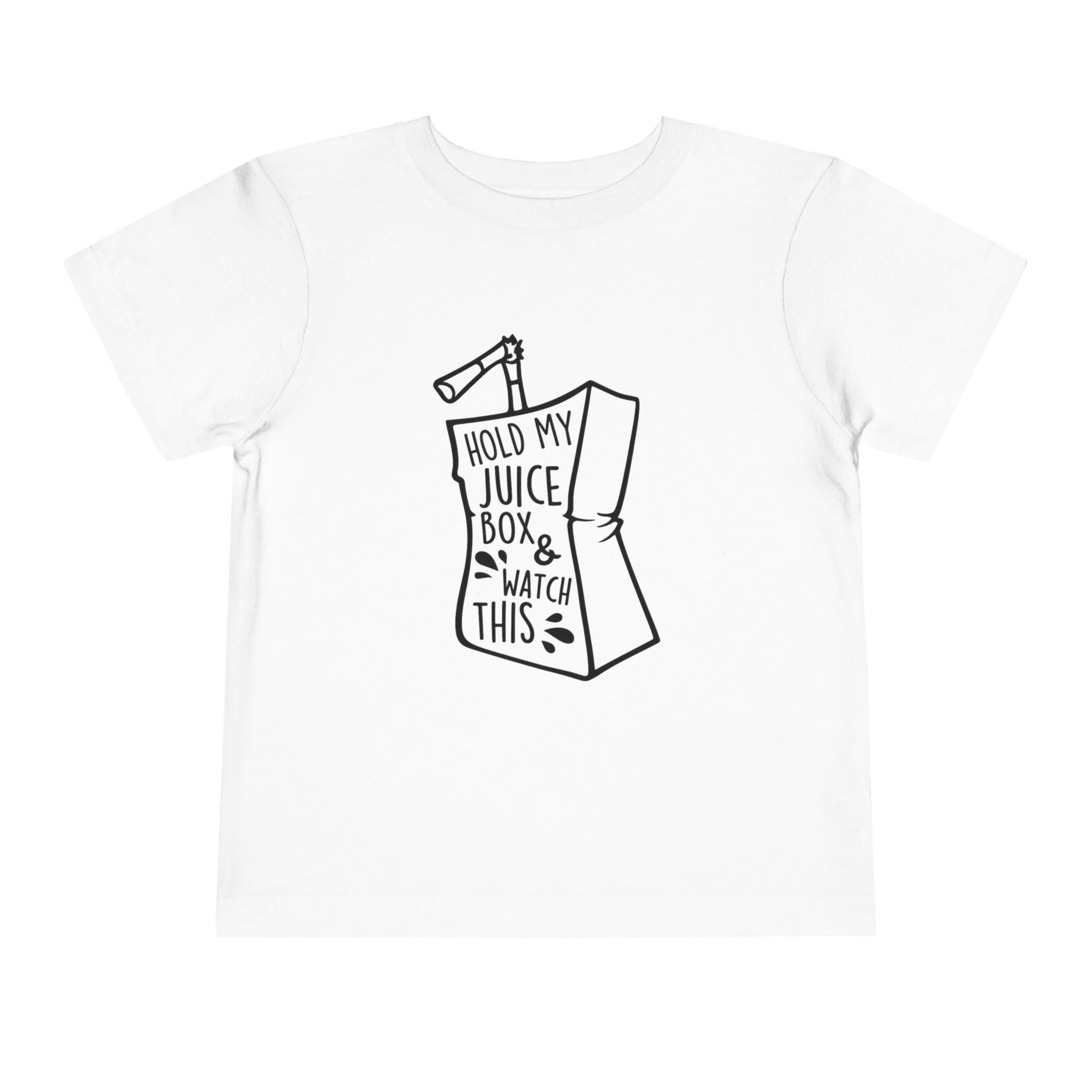 Hold My Juice Box and Watch This Youth Tee | Funny Kids Graphic T-Shirt | Cr8tive Designs