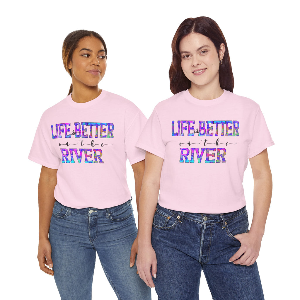 Life Is Better at the River | Summer River Life Tee | Cr8tive Designs