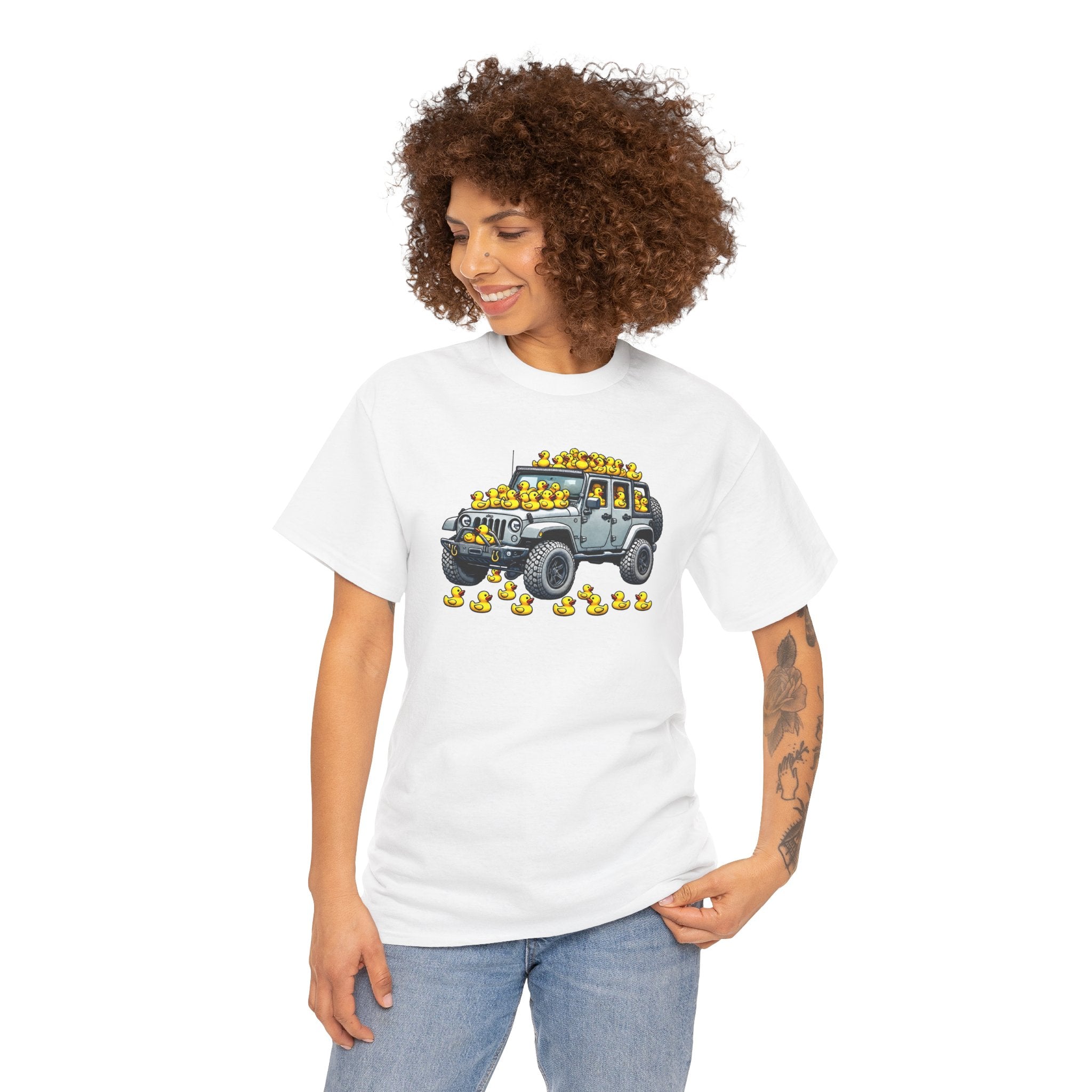 Duck Duck Jeep | Off-Road Ducking Graphic Tee | Cr8tive Designs