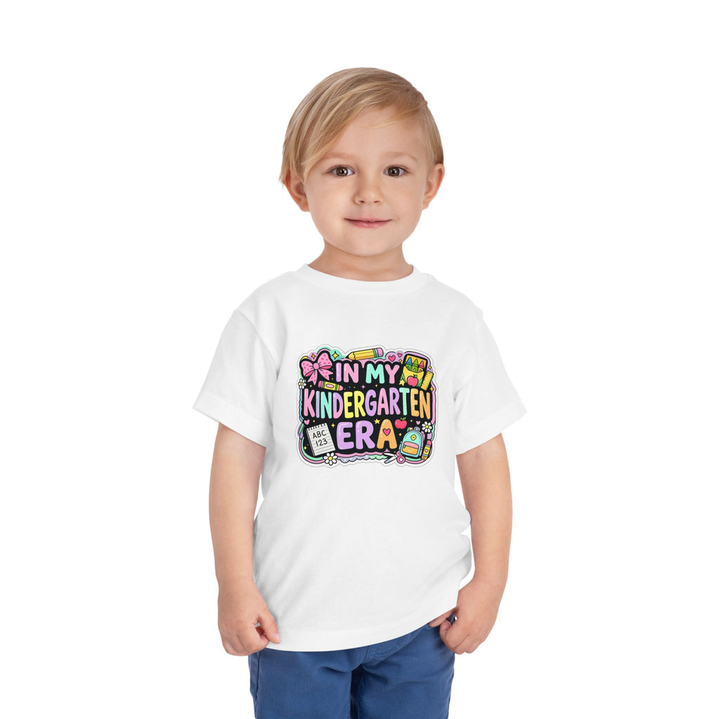In My Kindergarten Era Youth Tee | Colorful Back-to-School T-Shirt | Cr8tive Designs