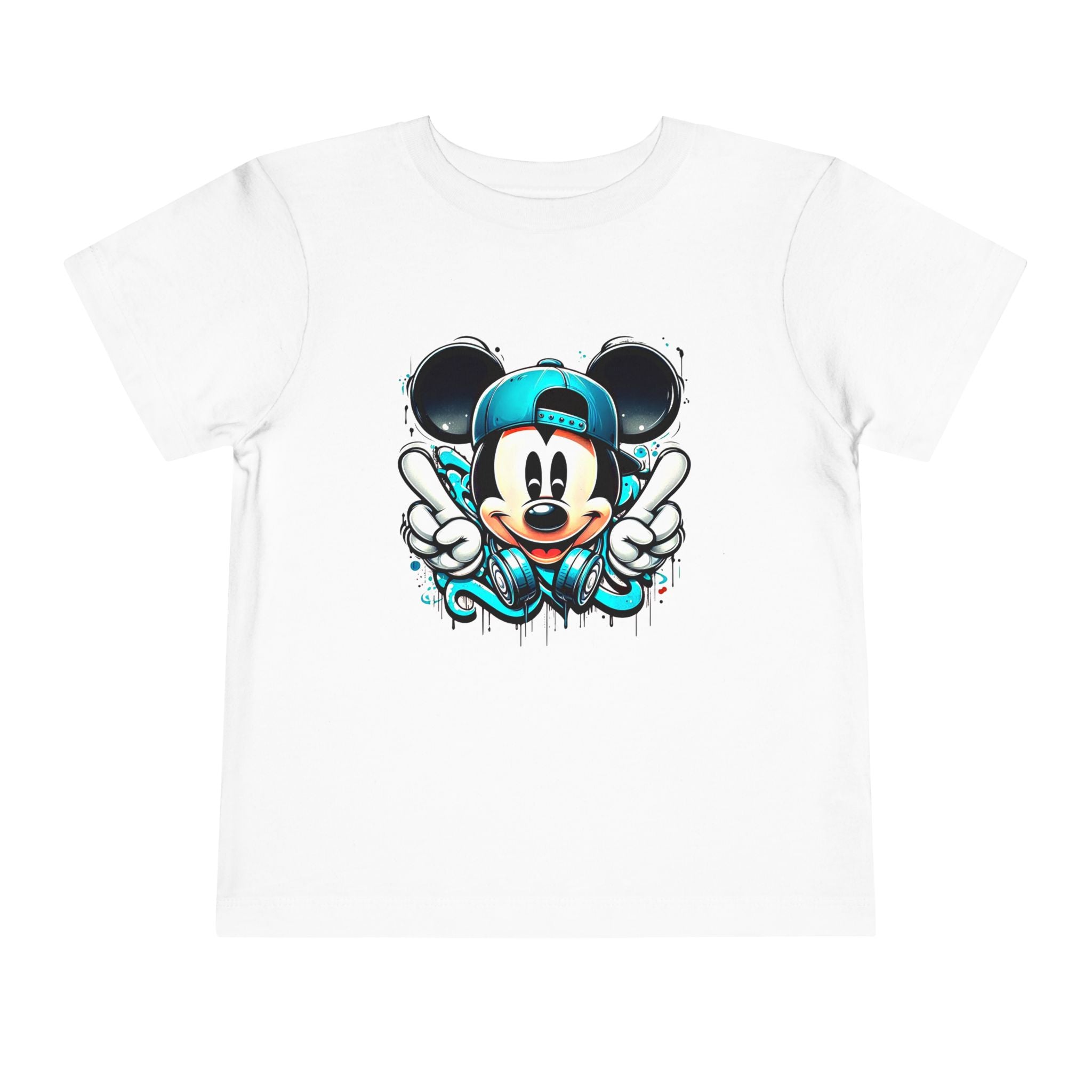 Mickey Mouse Hip-Hop Toddler Tee | Street-Style Cartoon T-Shirt | Cr8tive Designs