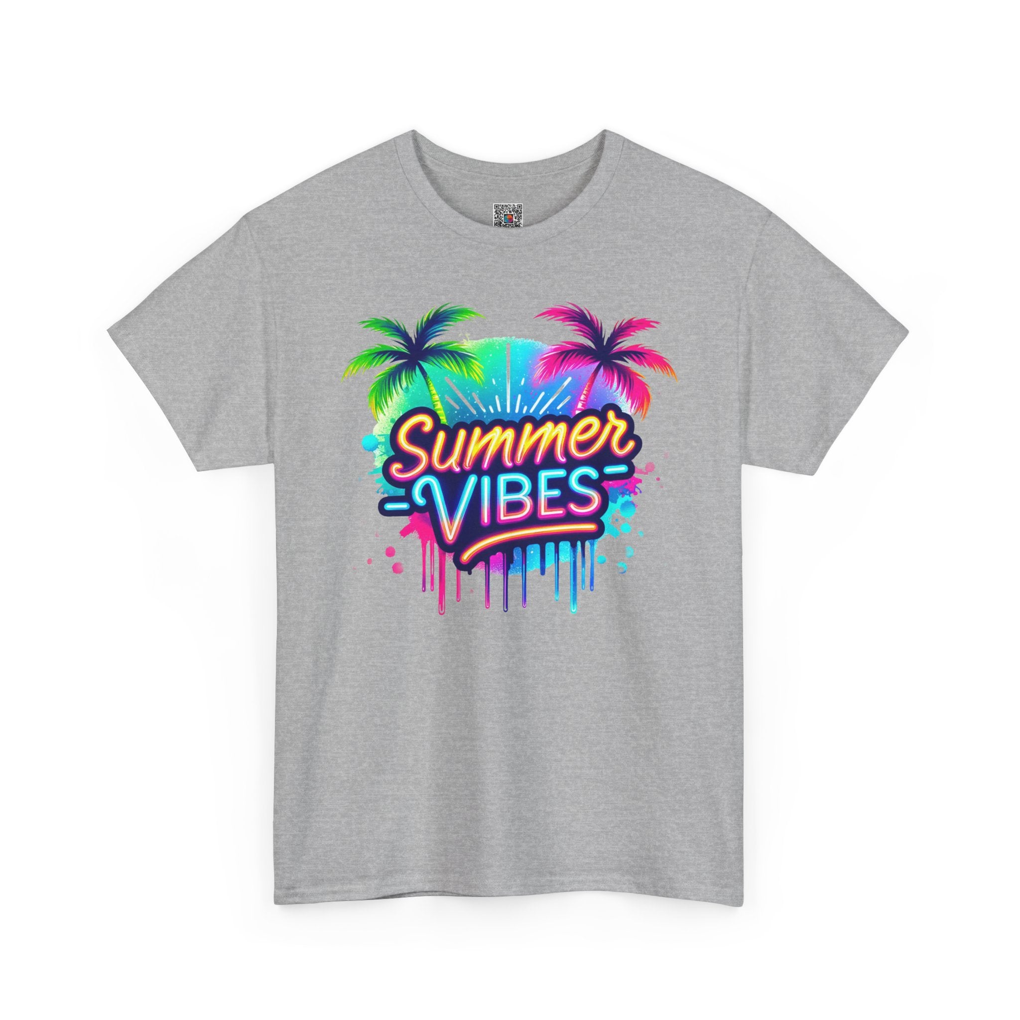 Summer Vibes | Neon Tropical Beach Design | Cr8tive Designs