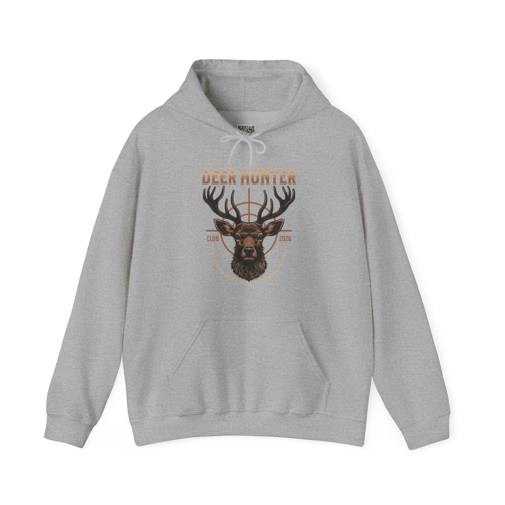 Deer Hunter Hoodie | Rustic Buck & Hunting Club Design | Cr8tive Designs