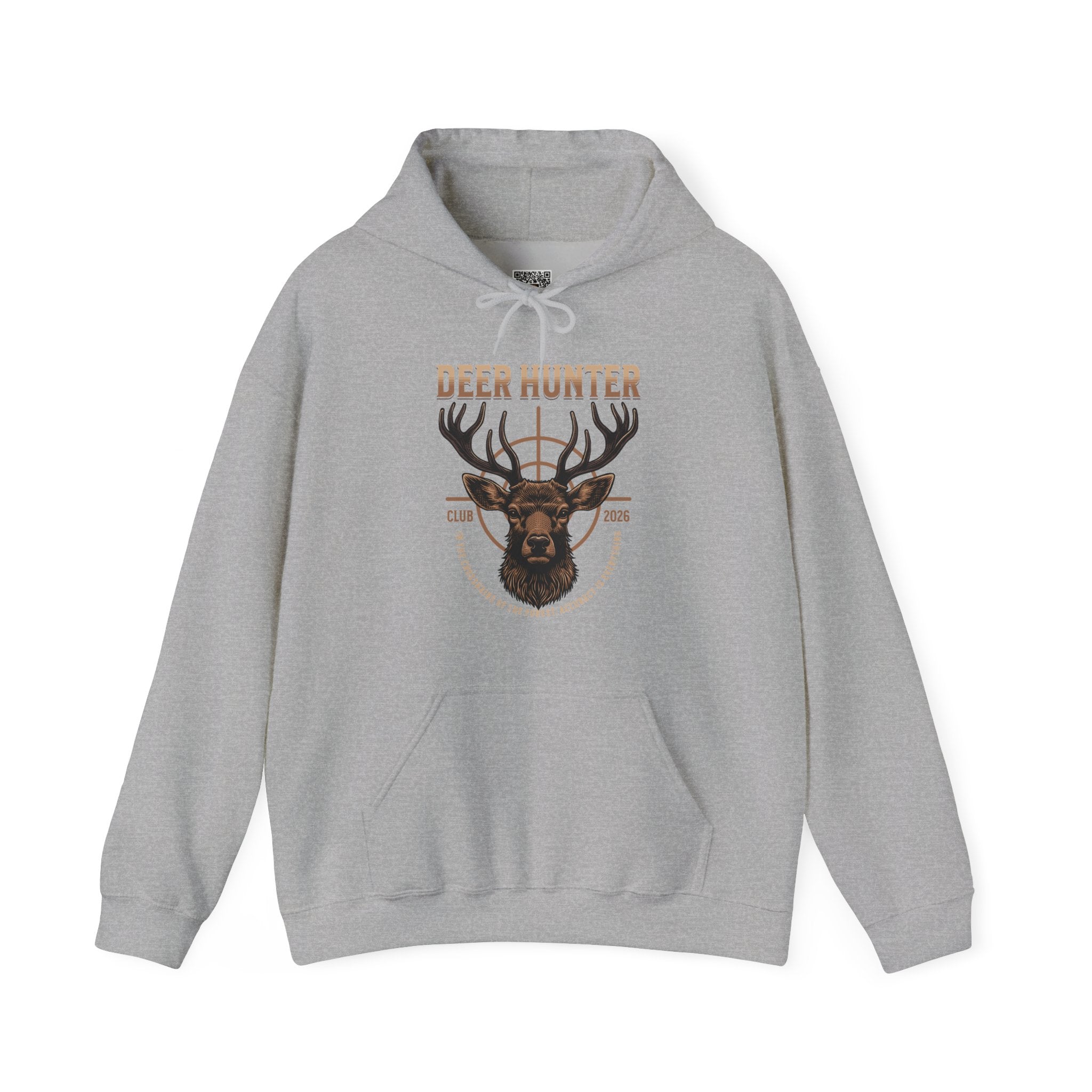 Deer Hunter Hoodie | Rustic Buck & Hunting Club Design | Cr8tive Designs