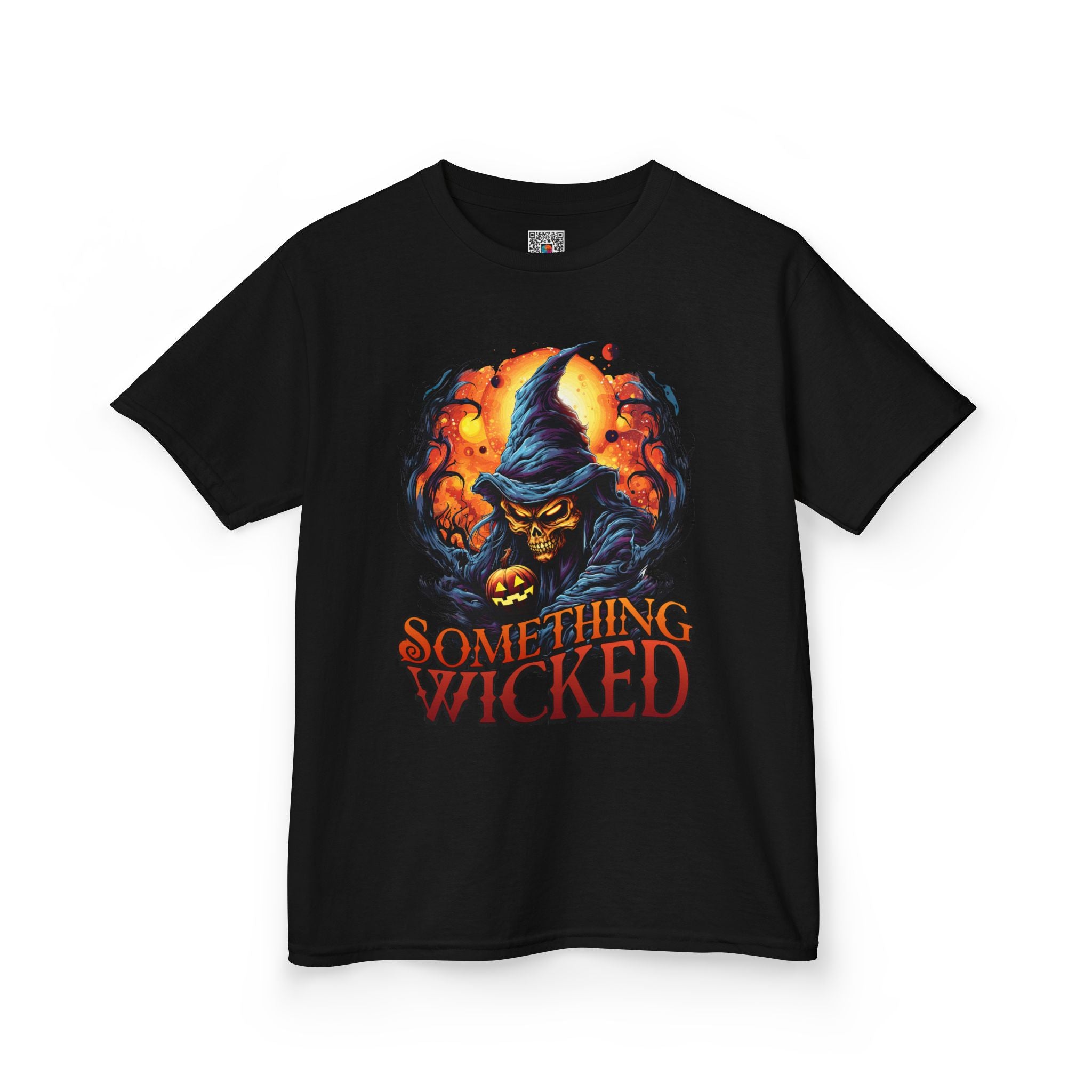 Kids T-Shirt "Something Wicked" Witch Graphic | Halloween Costume Tee | Cr8tive Designs