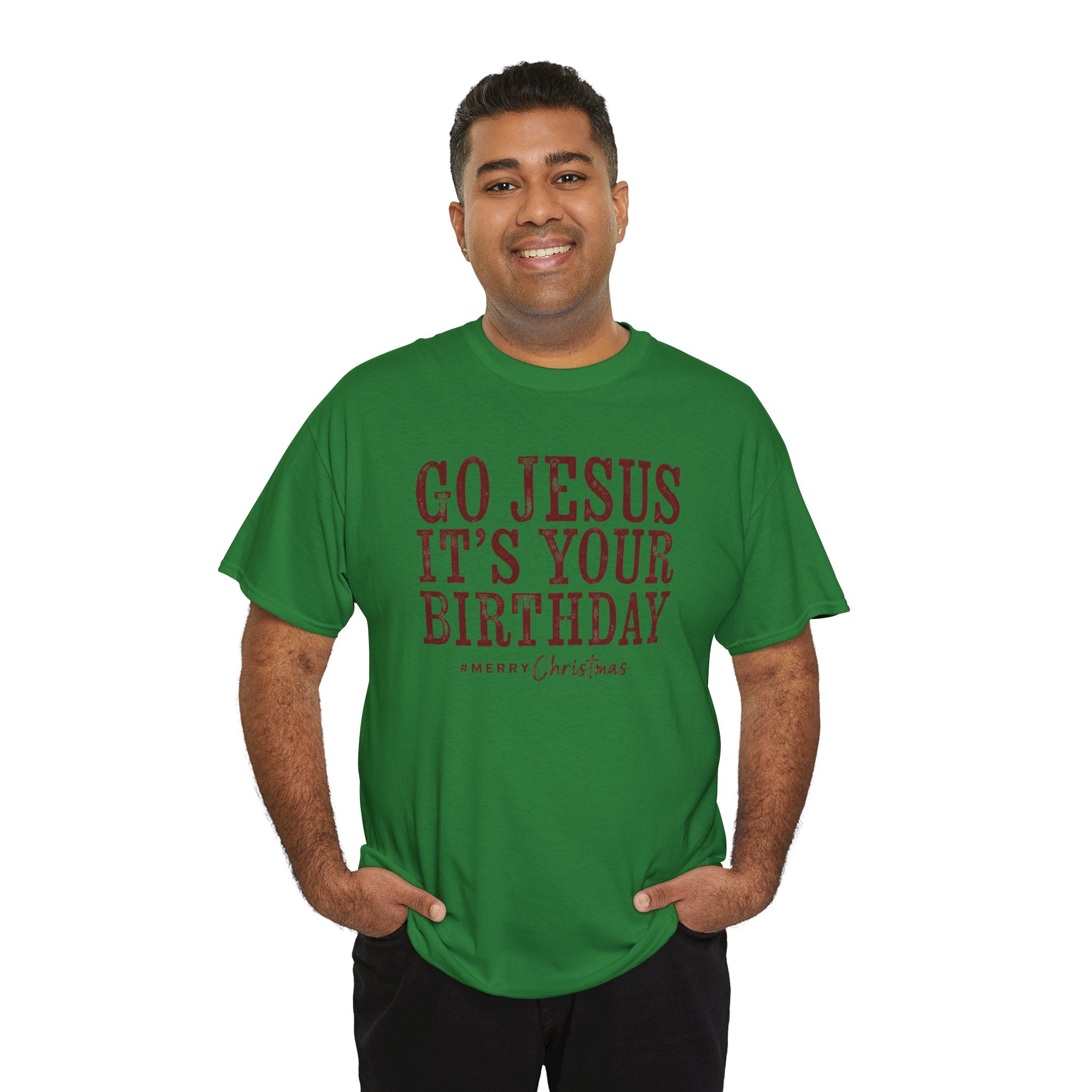 Go Jesus, It’s Your Birthday | Merry Christmas Faith Design | Cr8tive Designs