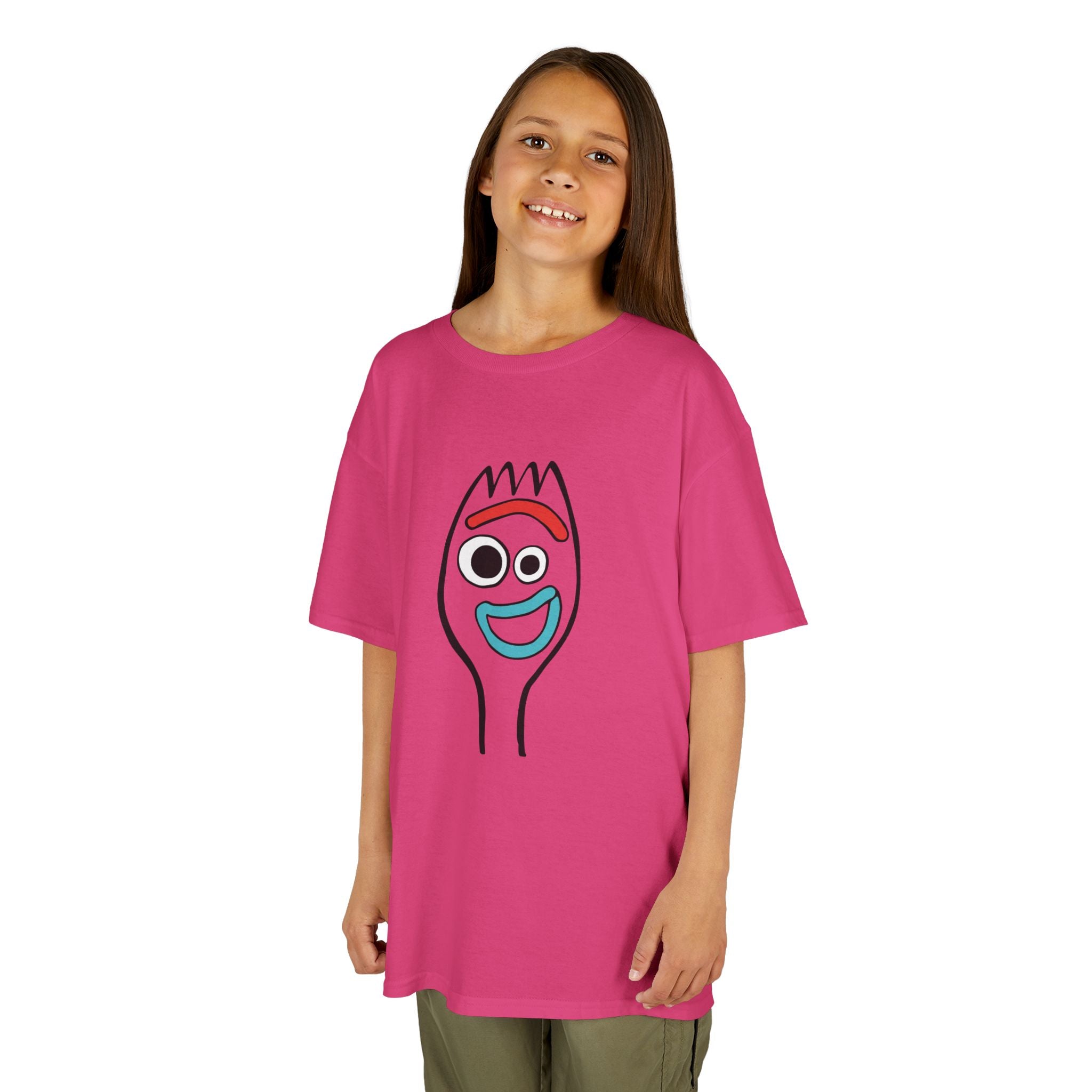 Forky Inspired Youth Tee | Character Shirt | Cr8tive Designs