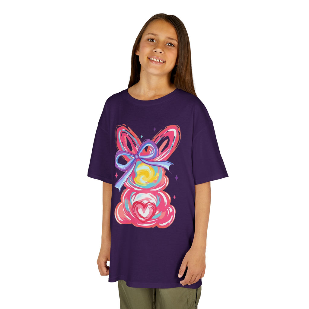 Kids Bunny Ribbon T‑Shirt