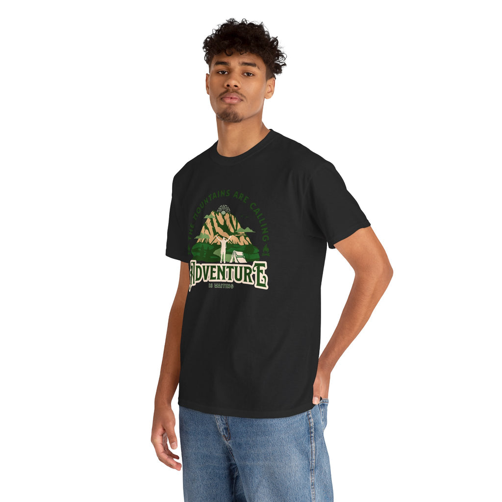 Adventures Calling T‑Shirt/Cr8tive Designs