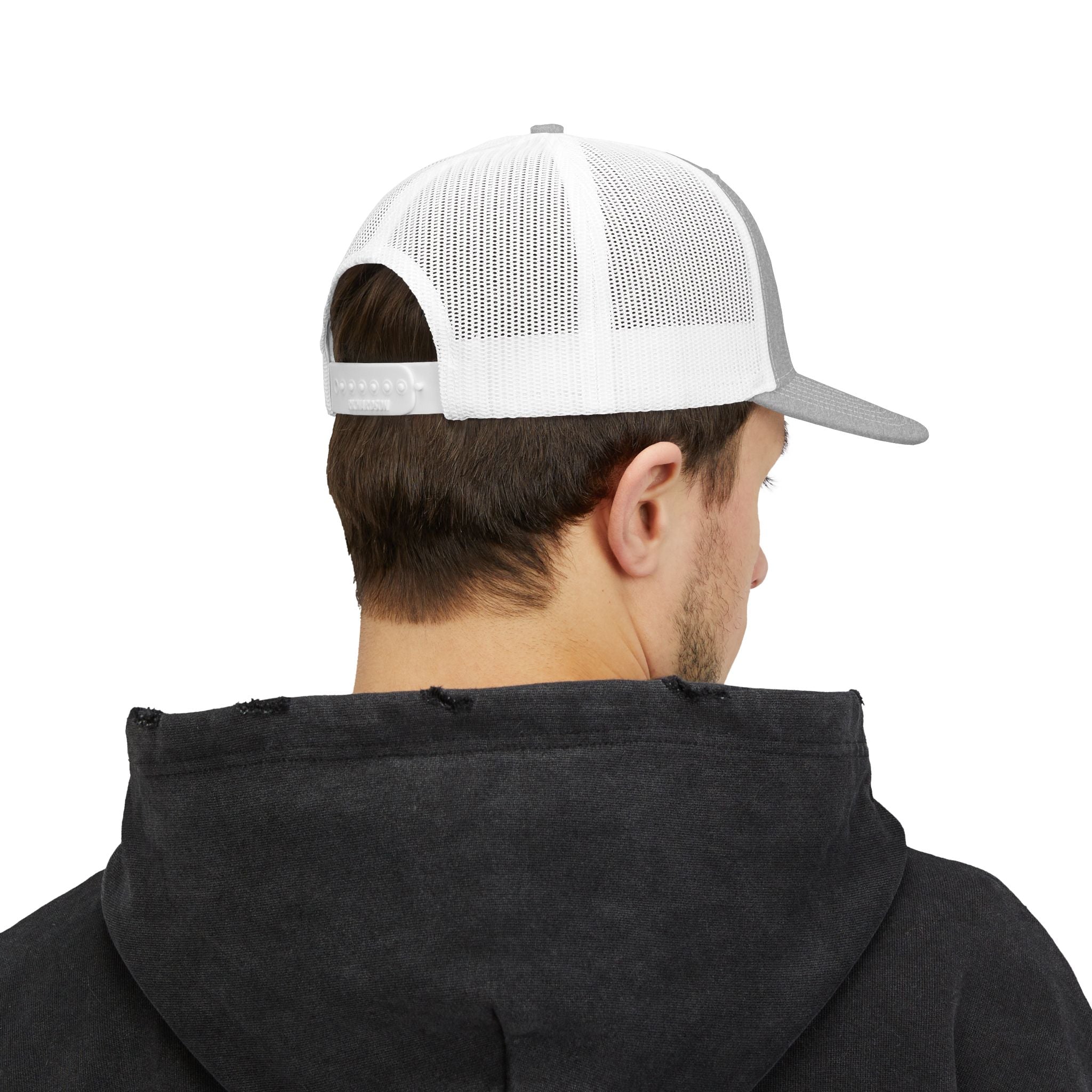 Embroidered Triple Cross Trucker Snapback/Cr8tive Designs