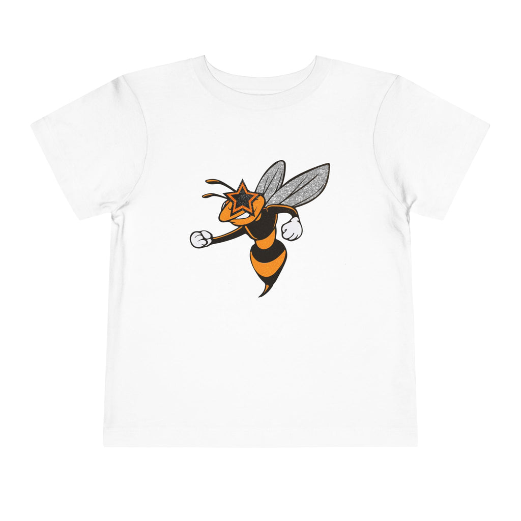 Hornet Mascot Toddler Graphic T-Shirt | School Spirit Mascot Tee | Cr8tive Designs