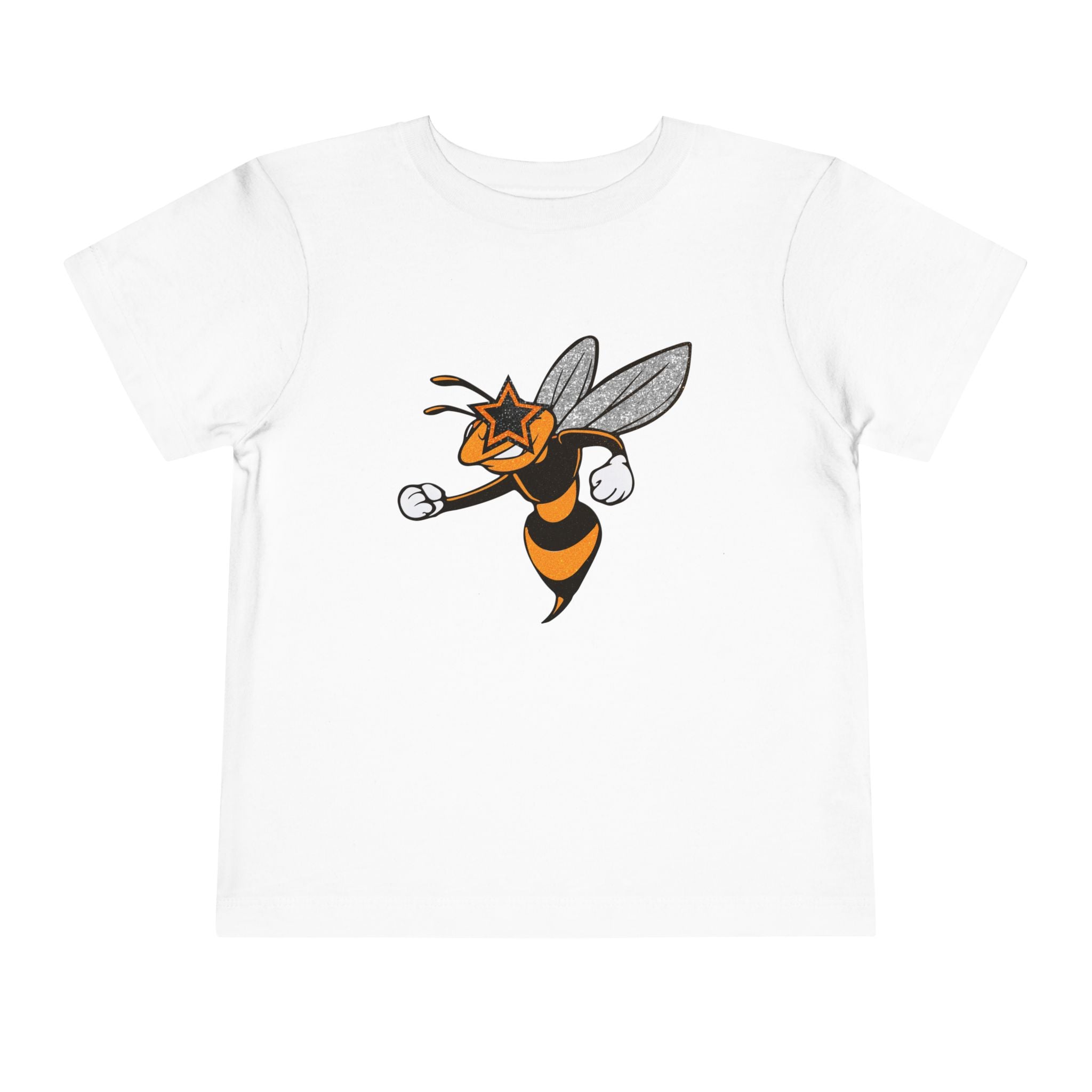 Hornet Mascot Toddler Graphic T-Shirt | School Spirit Mascot Tee | Cr8tive Designs