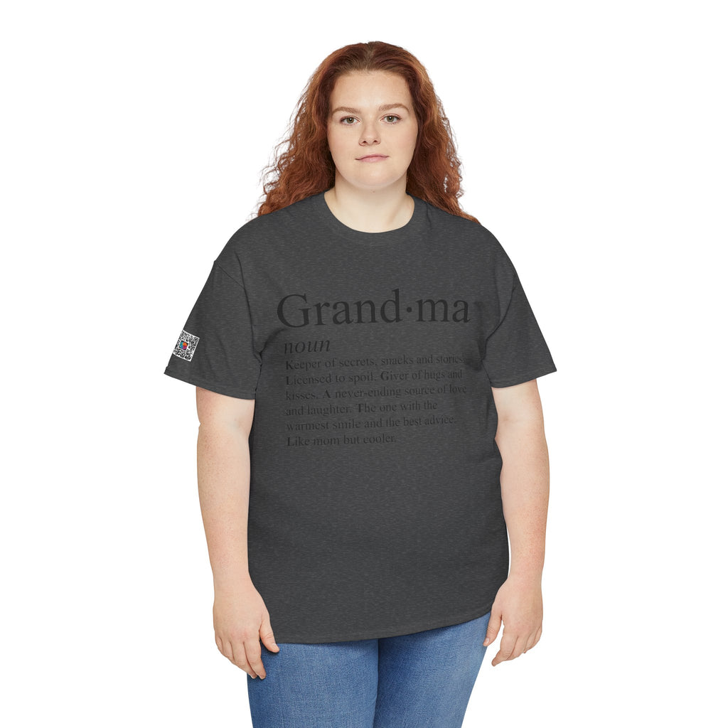 Grandma Definition Shirt – Sweet & Sentimental Gift for Grandma, Cozy Graphic Tee | Cr8tive Designs