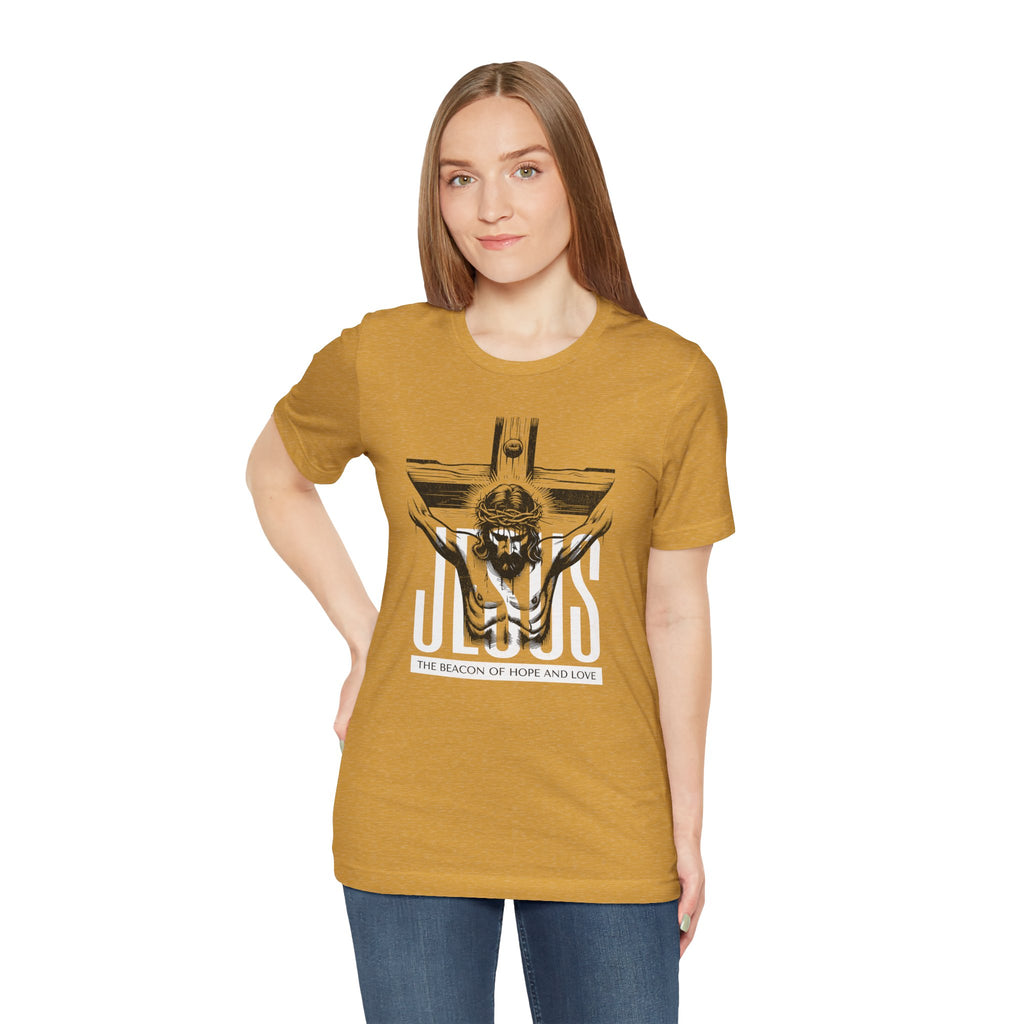 Jesus Crucifix Tee | Christian Graphic T-Shirt | Cr8tive Designs