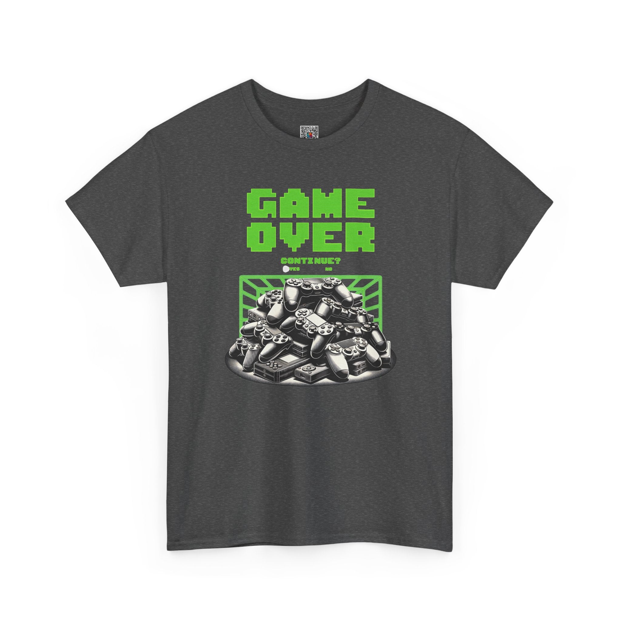 Game Over T-Shirt | Vintage Arcade Gamer Design | Cr8tive Designs